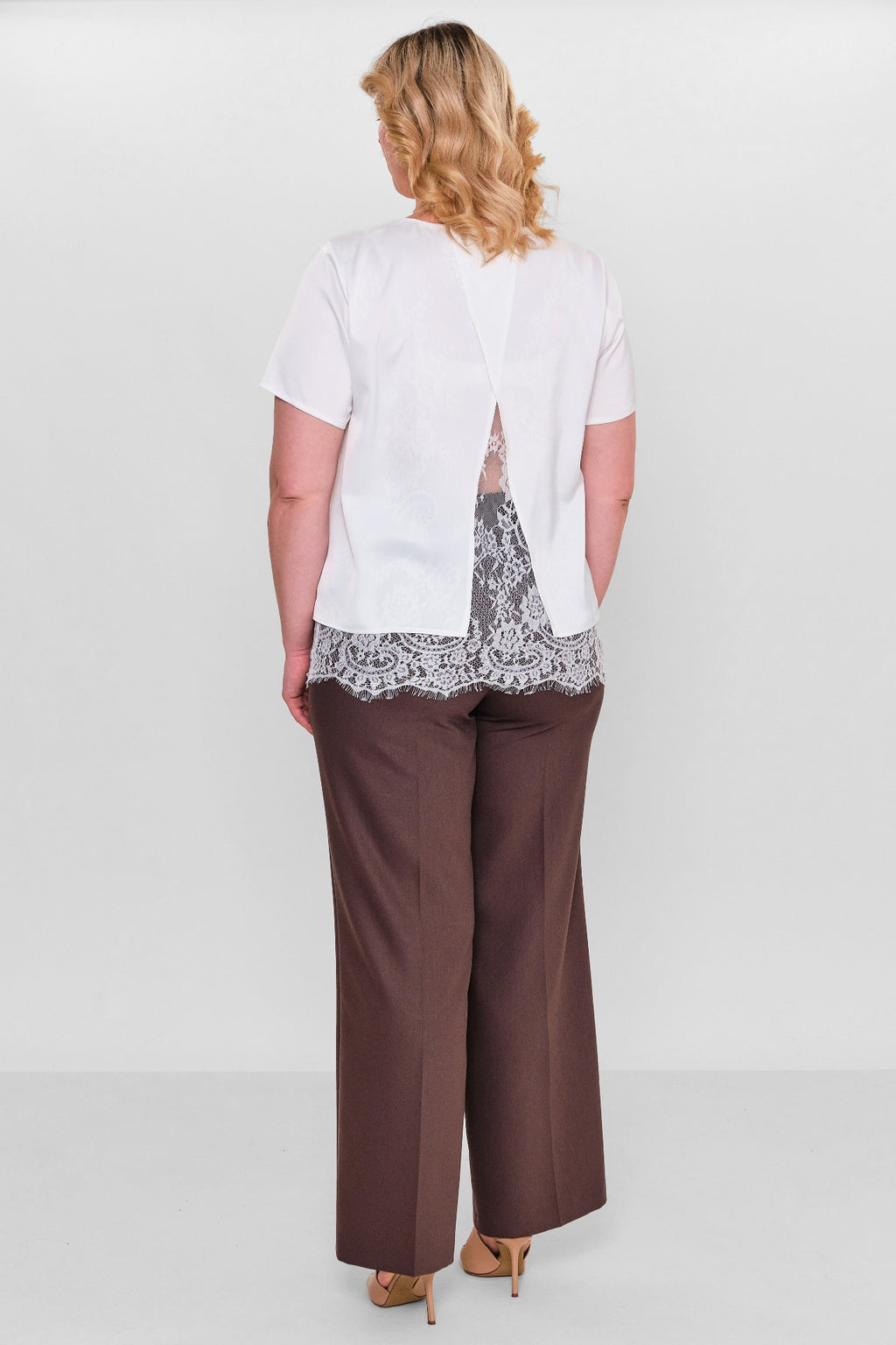 Welike - Plus Size Blouse (WLK26Y1466) - 8690200140419