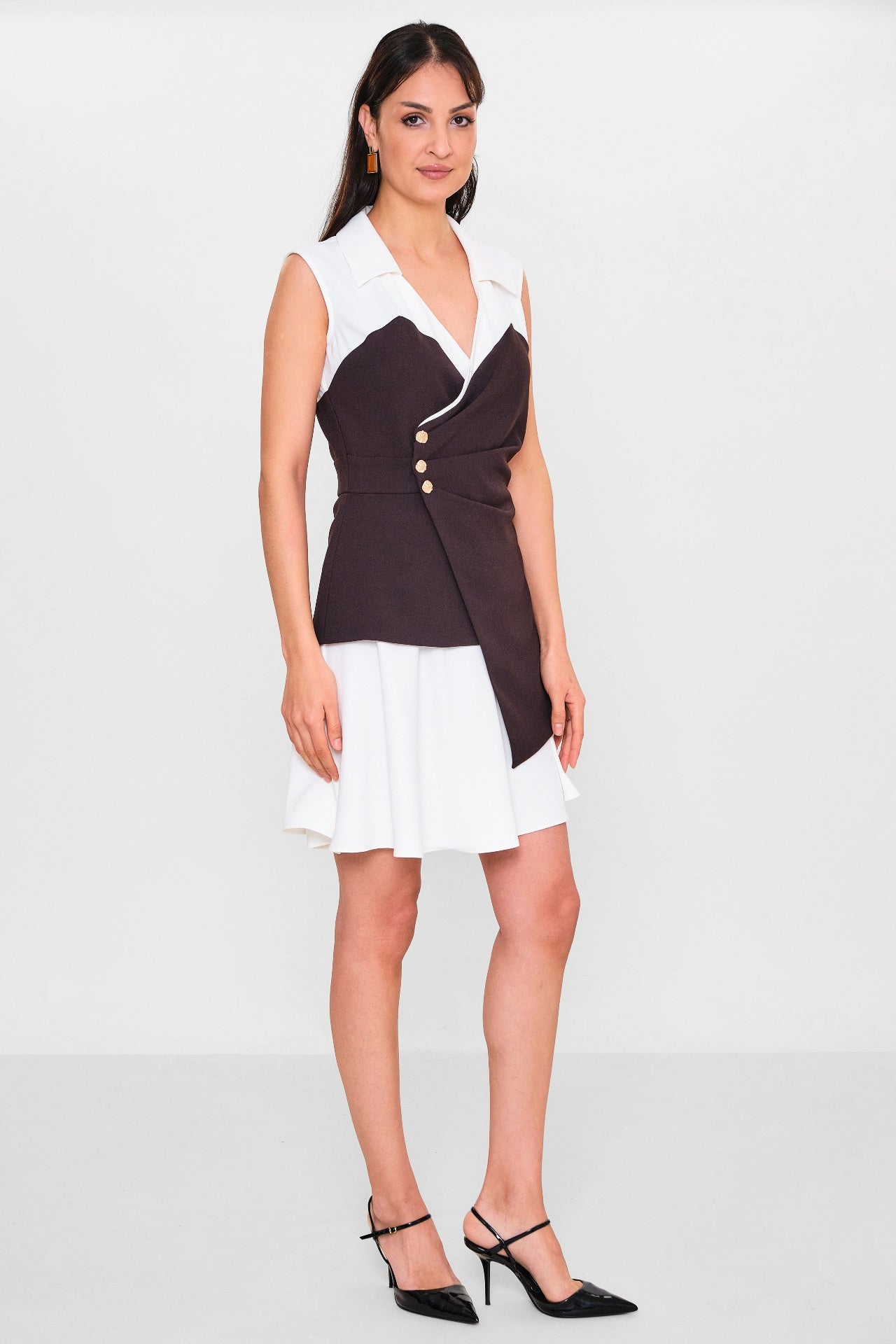Greencountry - Plus Size Dress (GRC26Y5848-Y) - 8690200140464