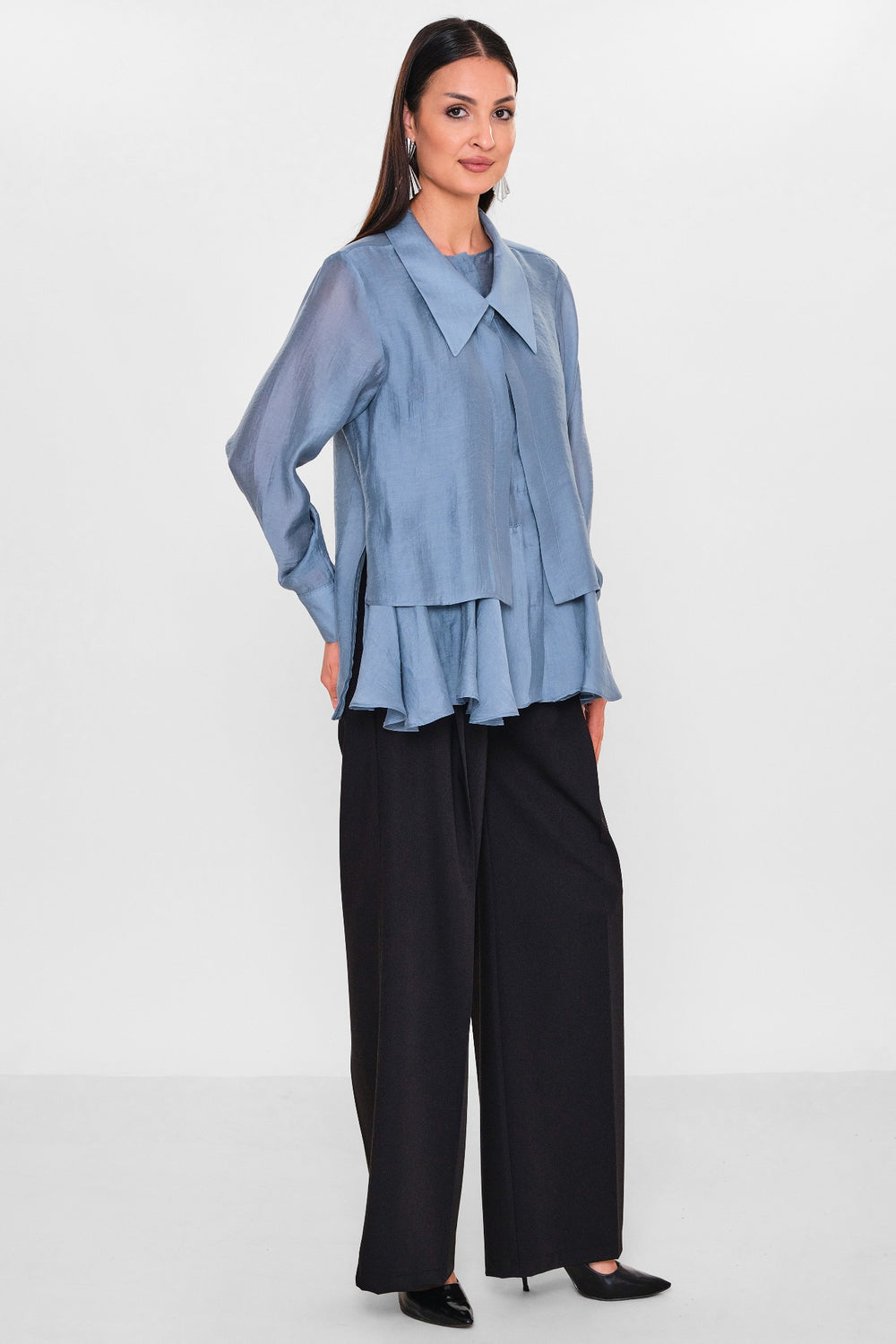 Mamulier - Plus Size Shirt (MML26Y7005) - 8690200140525
