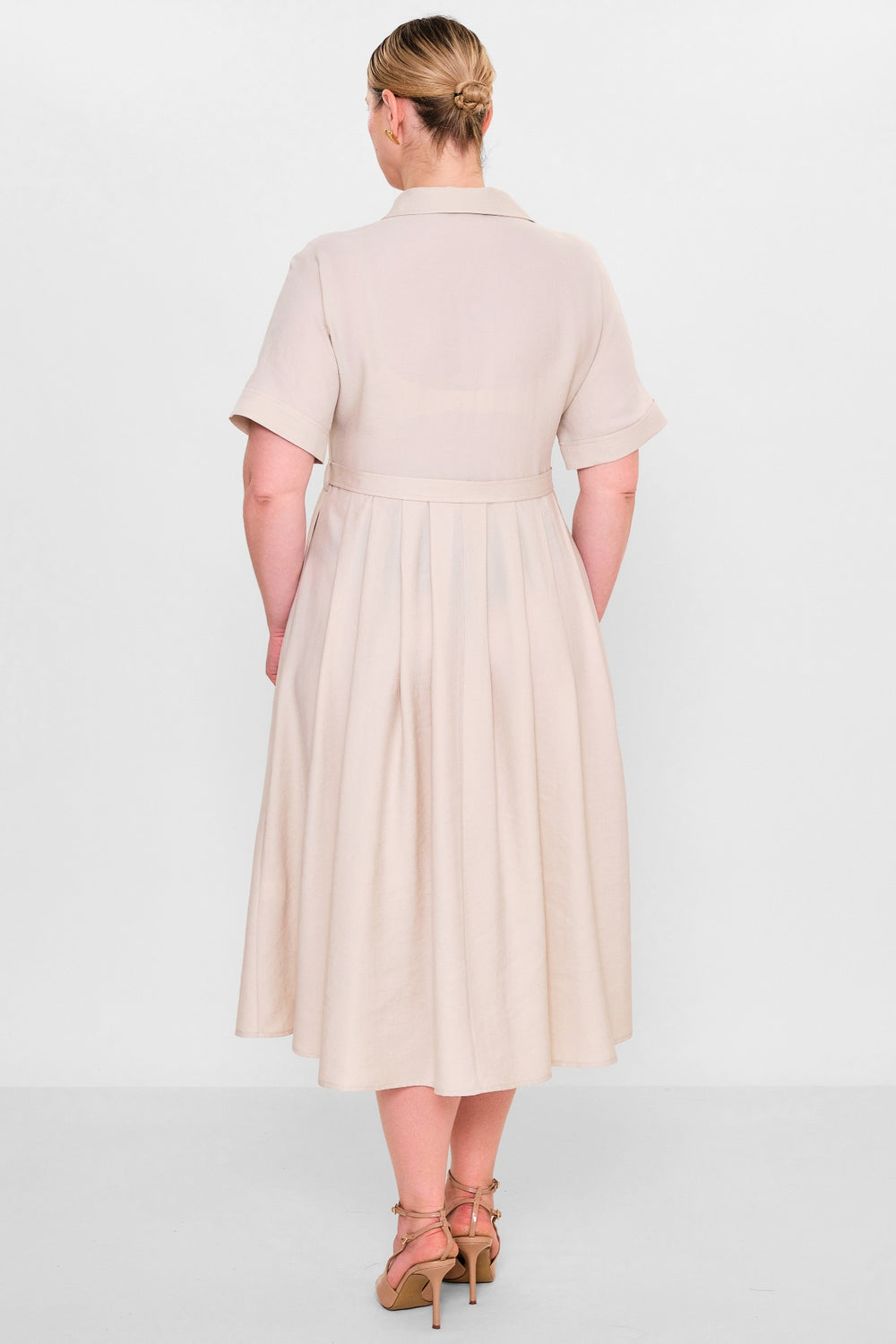 Laluce - Plus Size Dress (L2.Y26.ELB.2E661) - 8690200140549