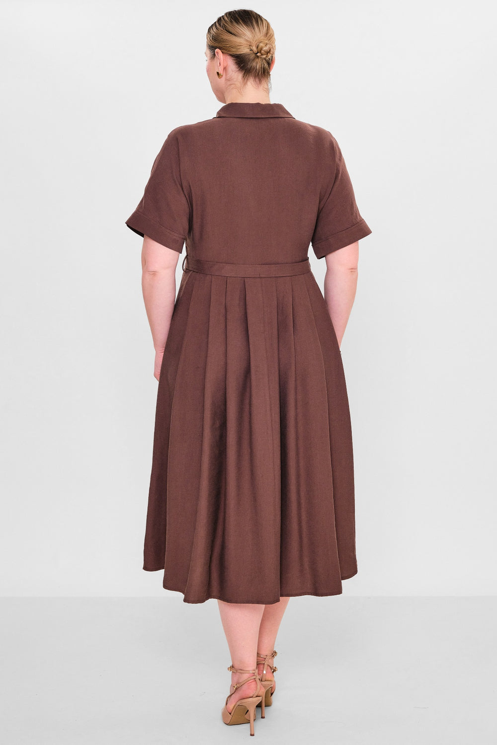 Laluce - Plus Size Dress (L2.Y26.ELB.2E661) - 8690200140556