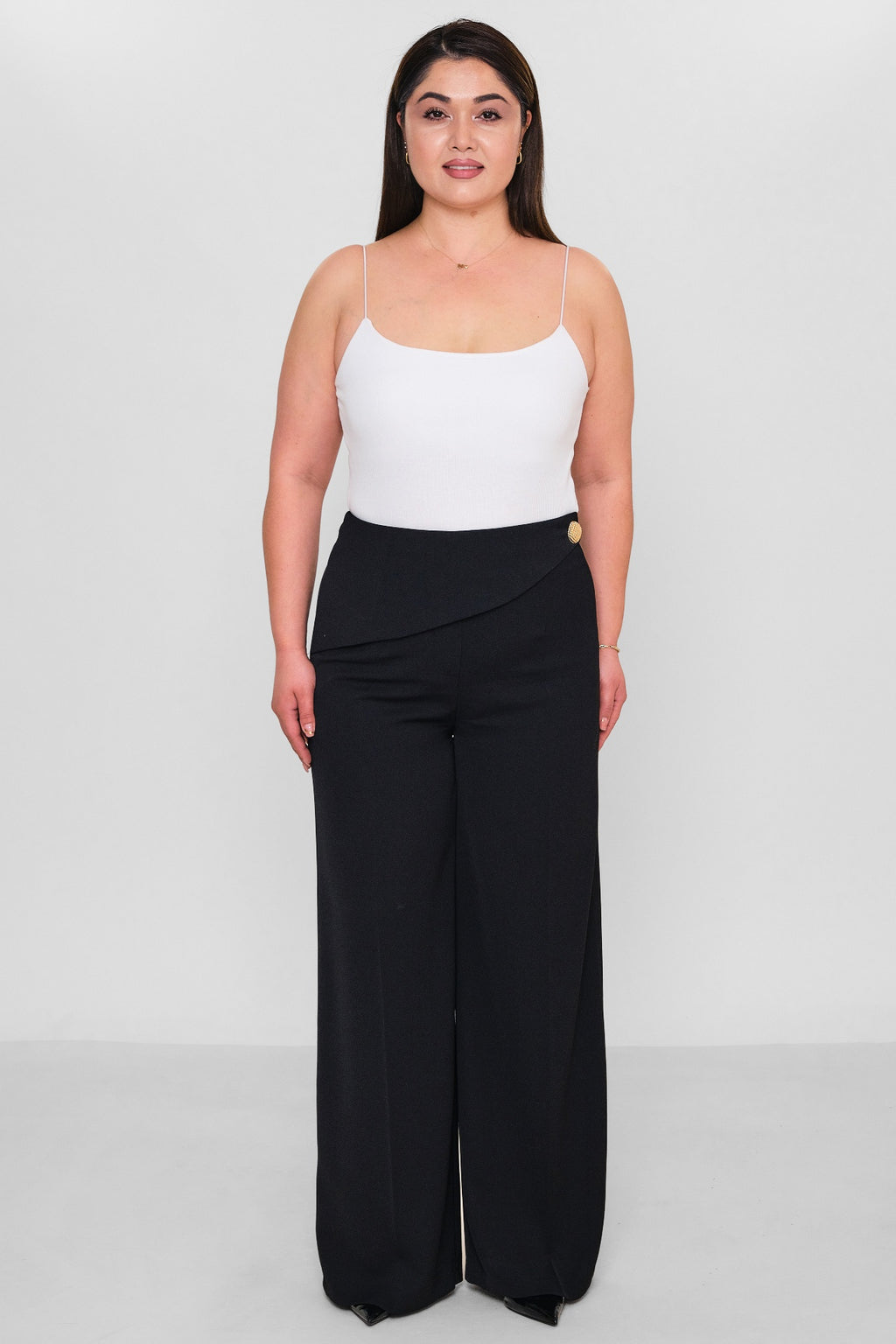 Selen - Plus Size Trousers (SLN26Y11913) - 8690200140594