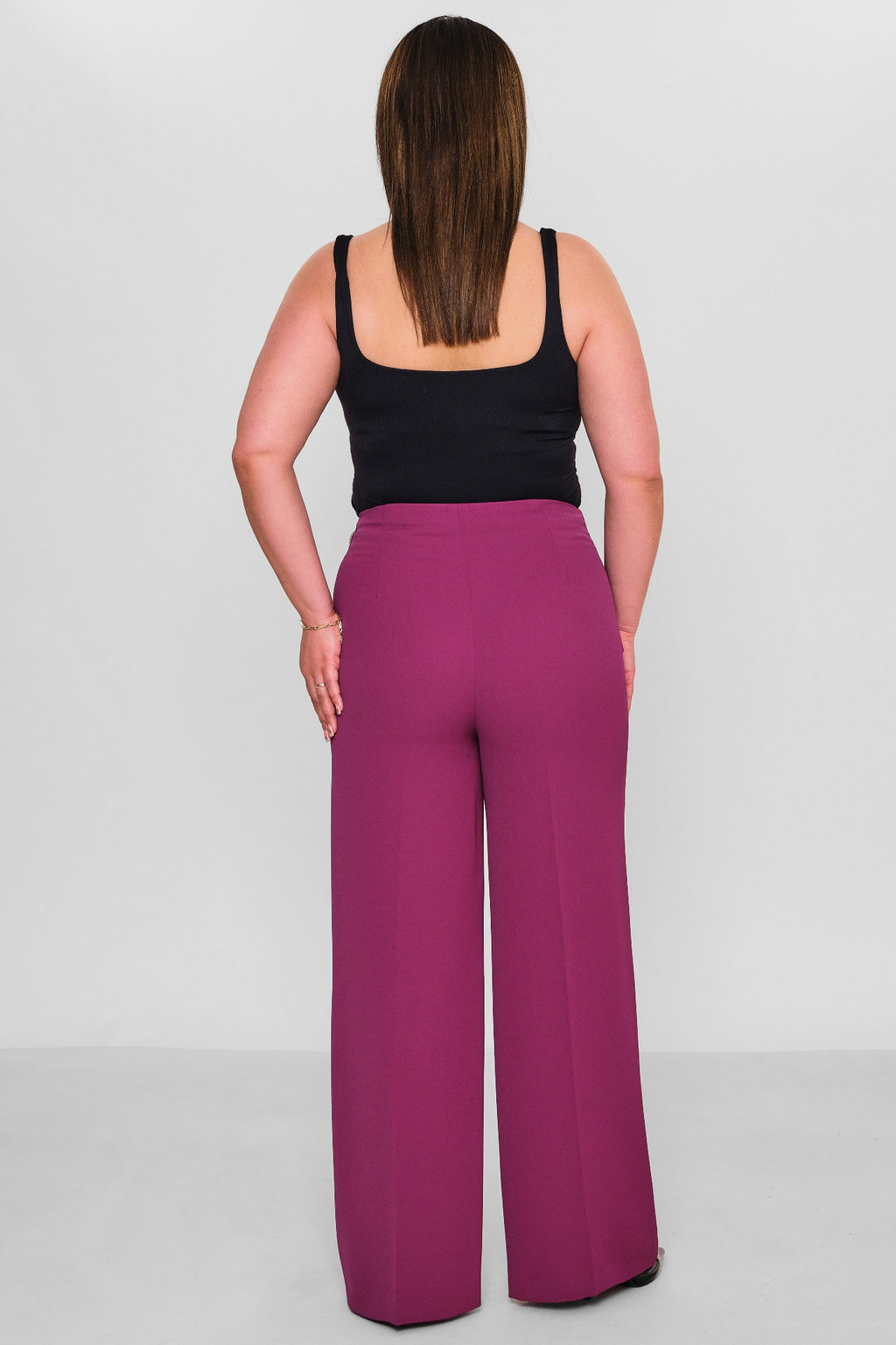 Selen - Plus Size Trousers (SLN26Y11913) - 8690200140631