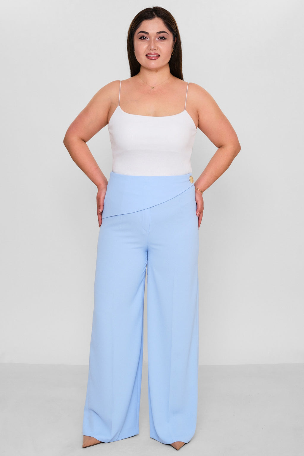 Selen - Plus Size Trousers (SLN26Y11913) - 8690200140648