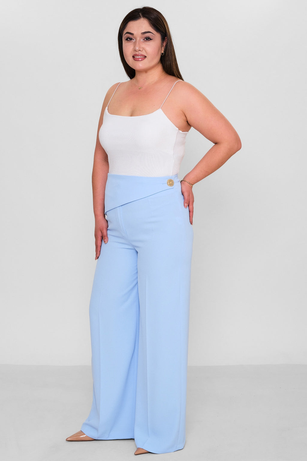 Selen - Plus Size Trousers (SLN26Y11913) - 8690200140648