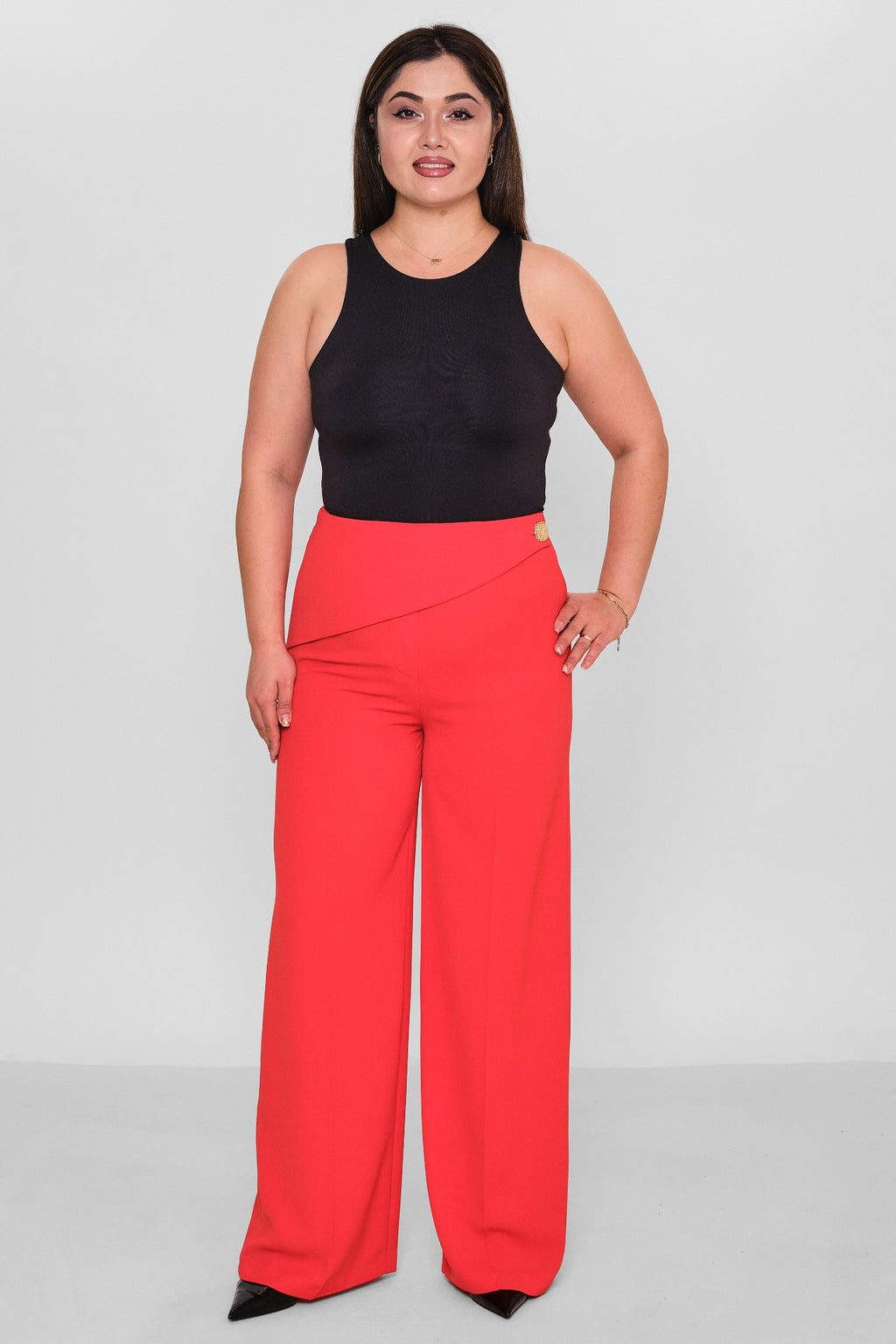 Selen - Plus Size Trousers (SLN26Y11913) - 8690200140655