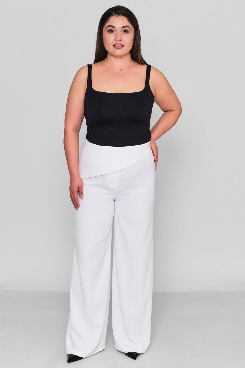 Selen - Plus Size Trousers (SLN26Y11913) - 8690200140716