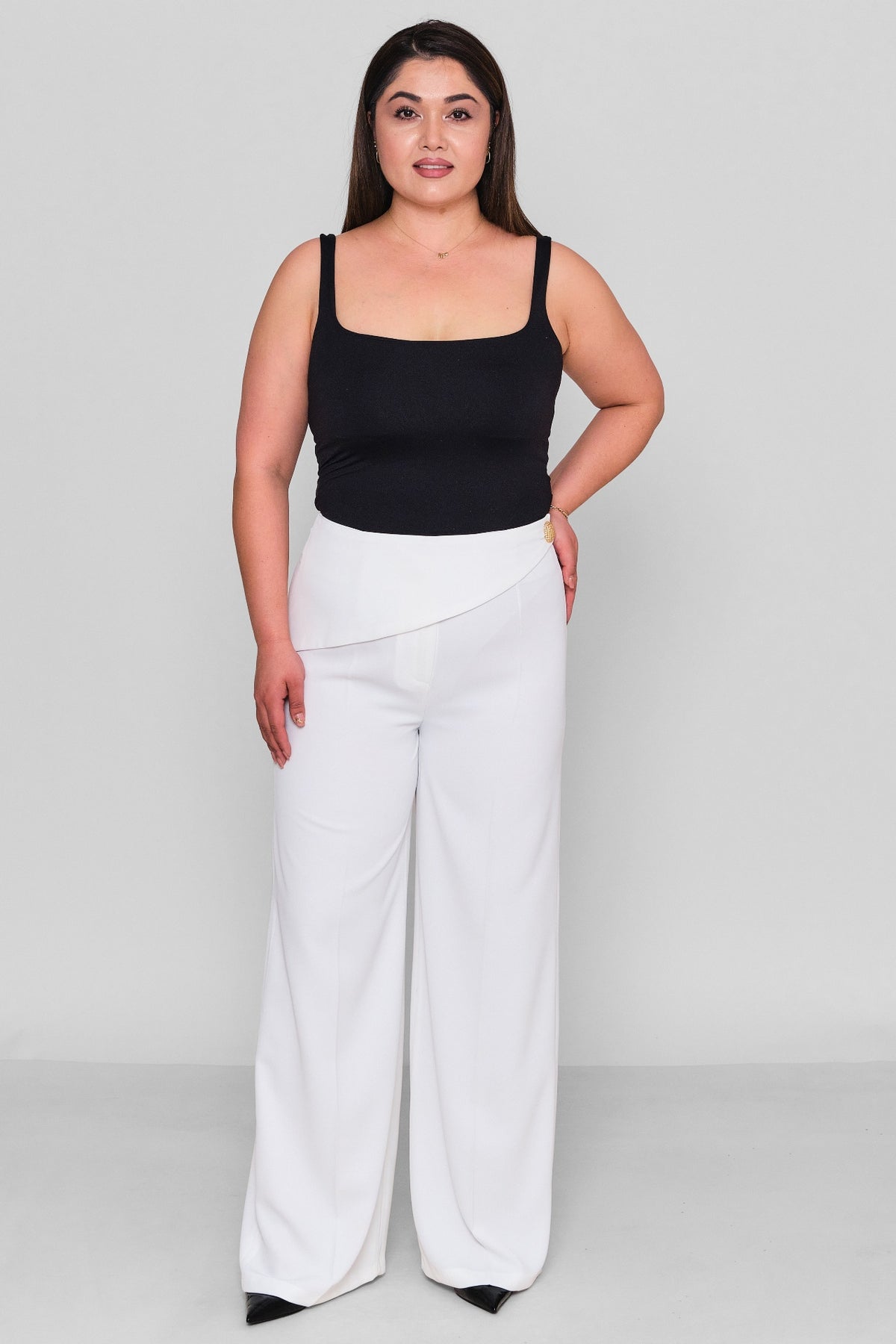 Selen - Plus Size Trousers (SLN26Y11913) - 8690200140716
