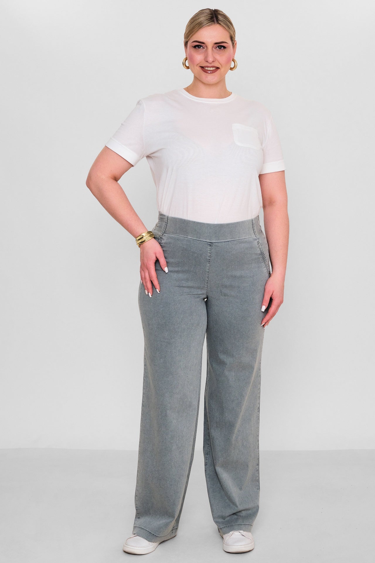 Elitline - Plus Size Trousers (ELT26Y1-276-4065) - 8690200140778