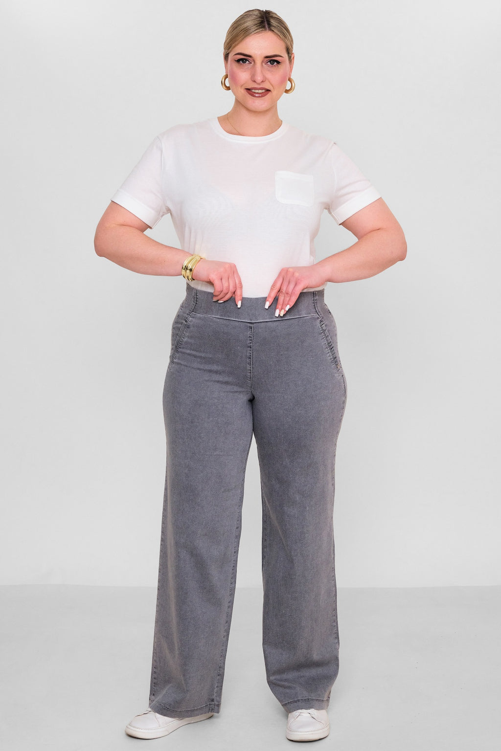 Elitline - Plus Size Trousers (ELT26Y1-276-4065) - 8690200140808