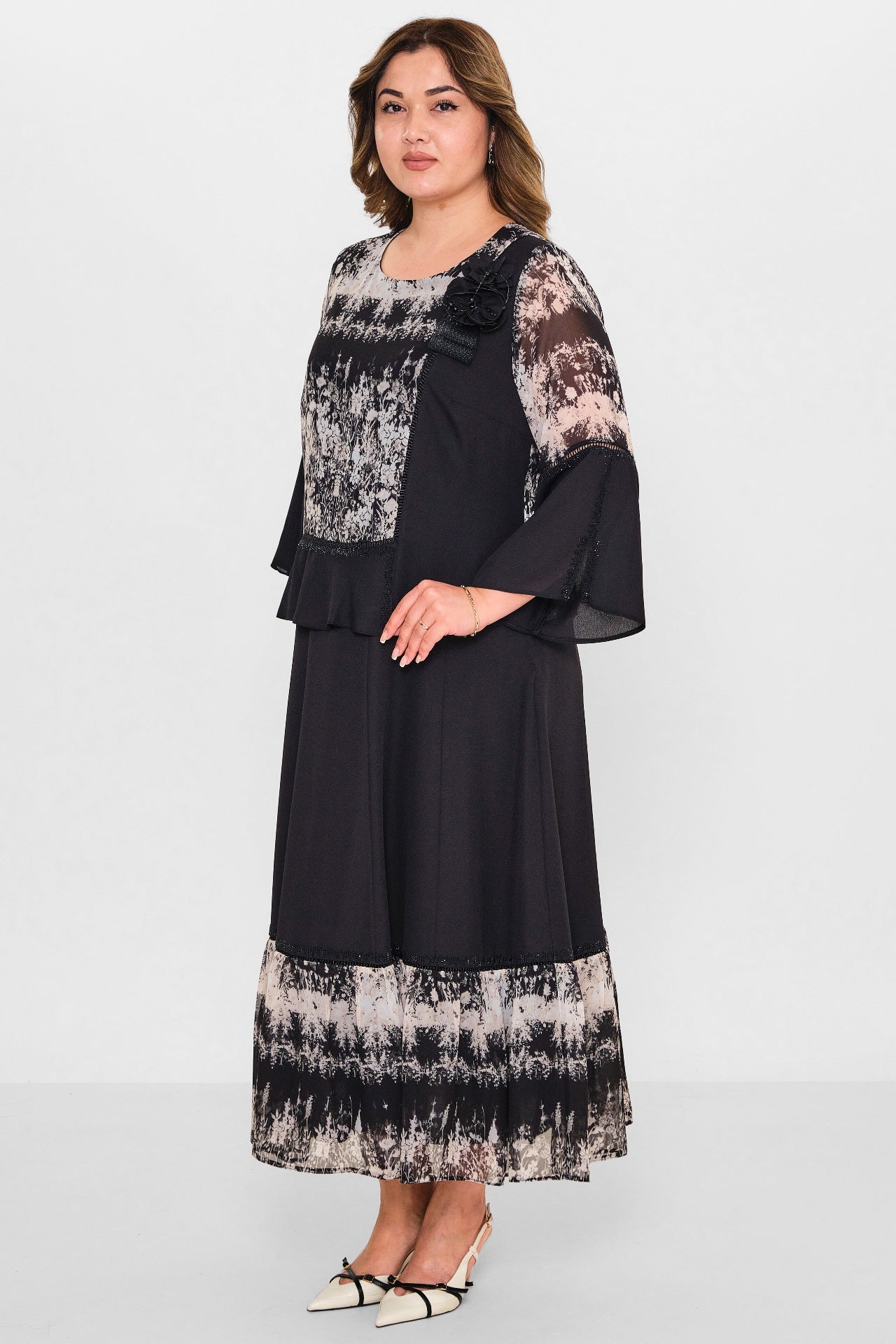 Gumanize - Plus Size Dress (GMZ2026-170-8136) - 8690200140969