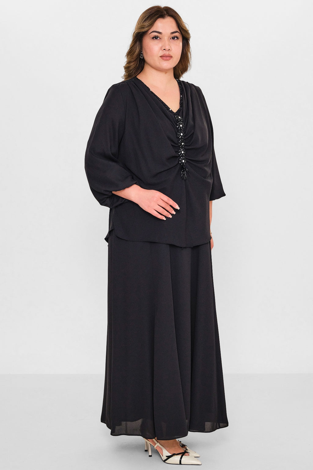Gumanize - Plus Size Dress (GMZ2026-496-3464) - 8690200141027