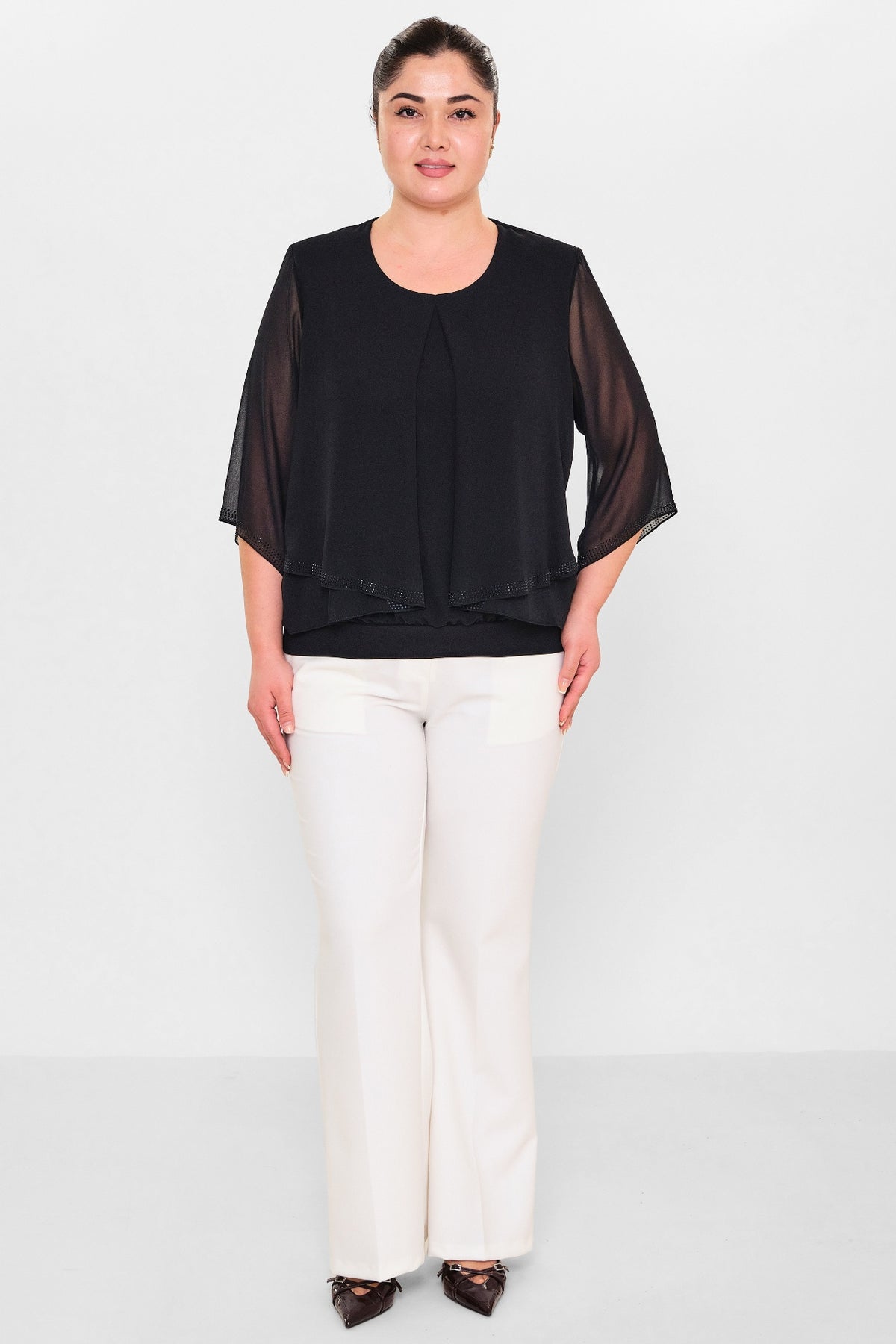 Ki̇fayet - Plus Size Evening dress (KFY26Y12781-01) - 8690200141041