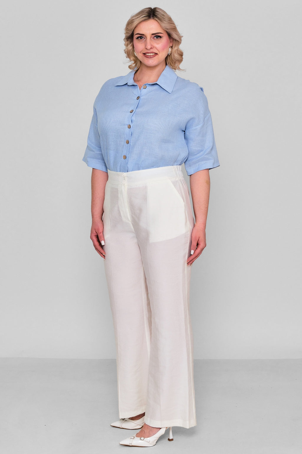 Fimore - Plus Size Trousers (FMR26Y2724-24) - 8690200141423