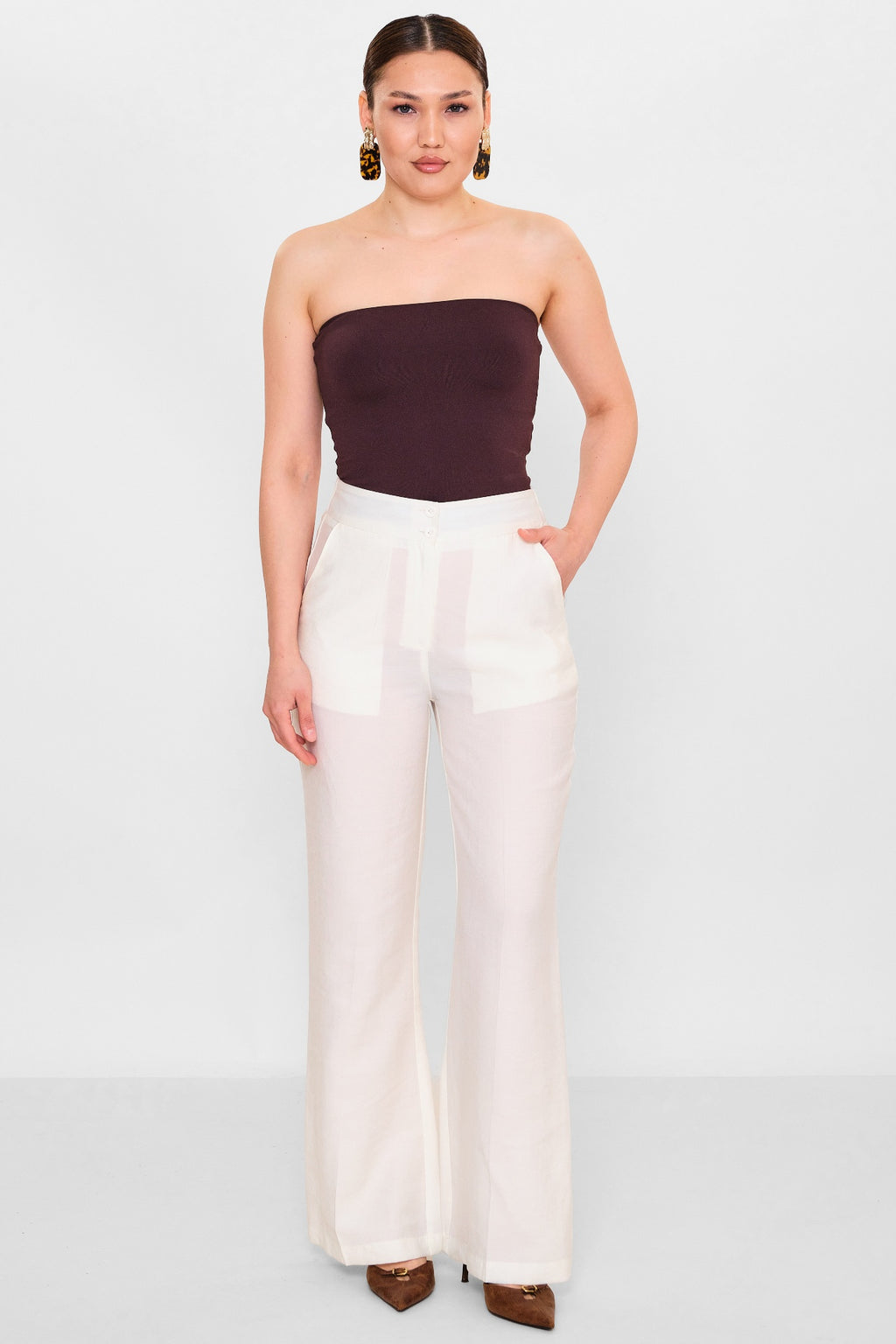 Fimore - Plus Size Trousers (FMR26Y01227-24) - 8690200141454