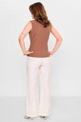 Fi̇more - Plus Size Waistcoat (FMR26Y7364-24) - 8690200141461