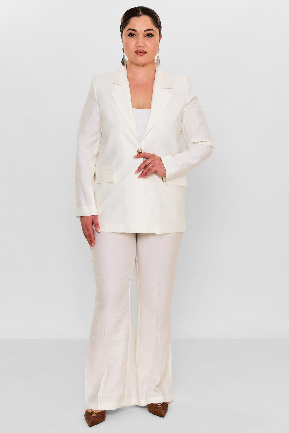 Fi̇more - Plus Size Jacket (FMR26Y8310-24) - 8690200141515