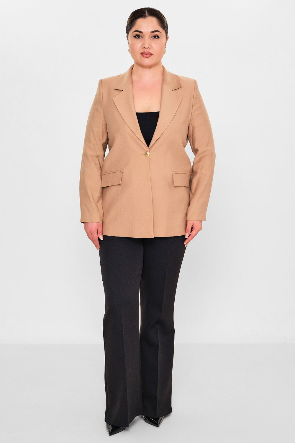 Fi̇more - Plus Size Jacket (FMR26Y8310-24) - 8690200141522