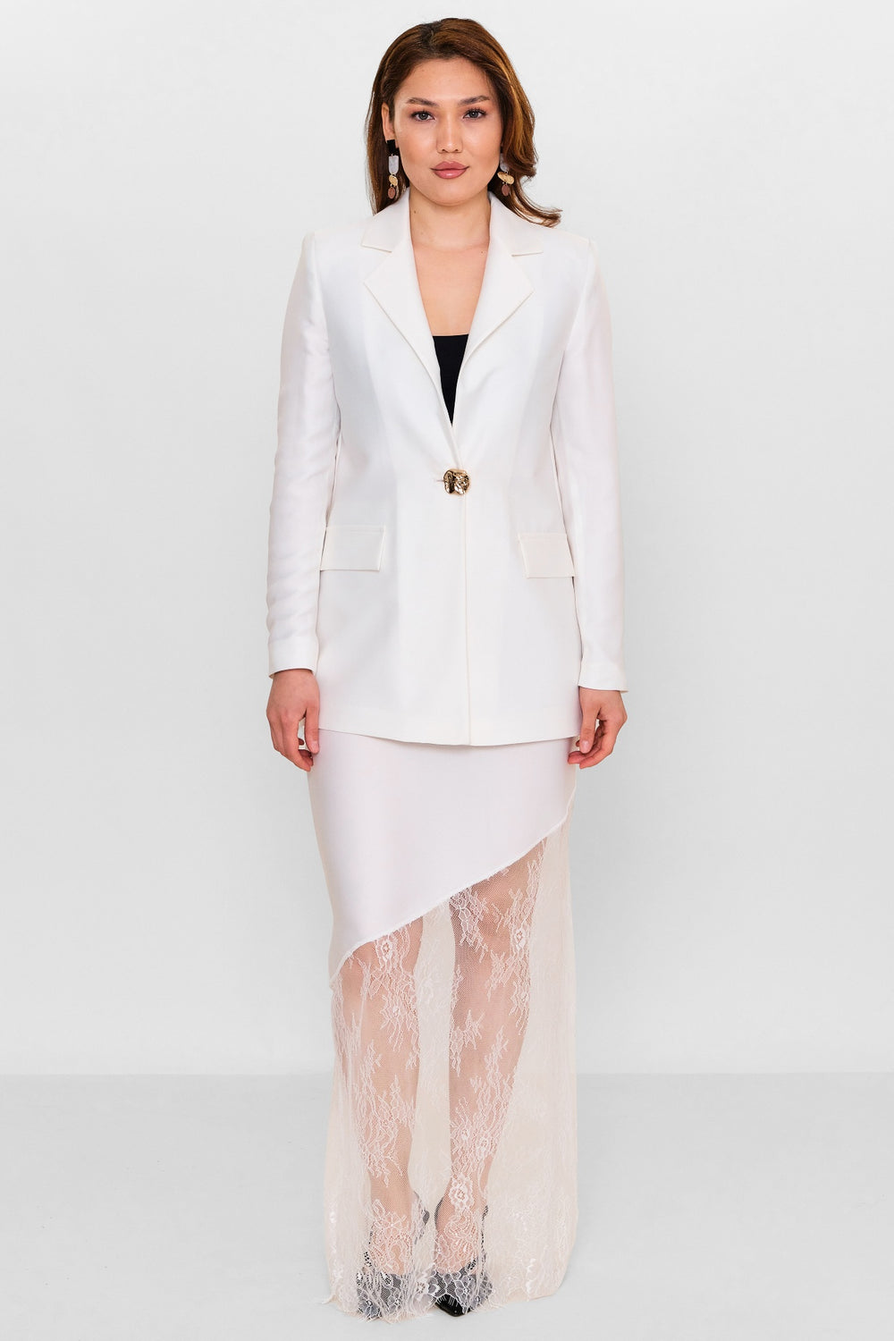 Fi̇more - Plus Size Jacket (FMR26Y5802-18) - 8690200141539