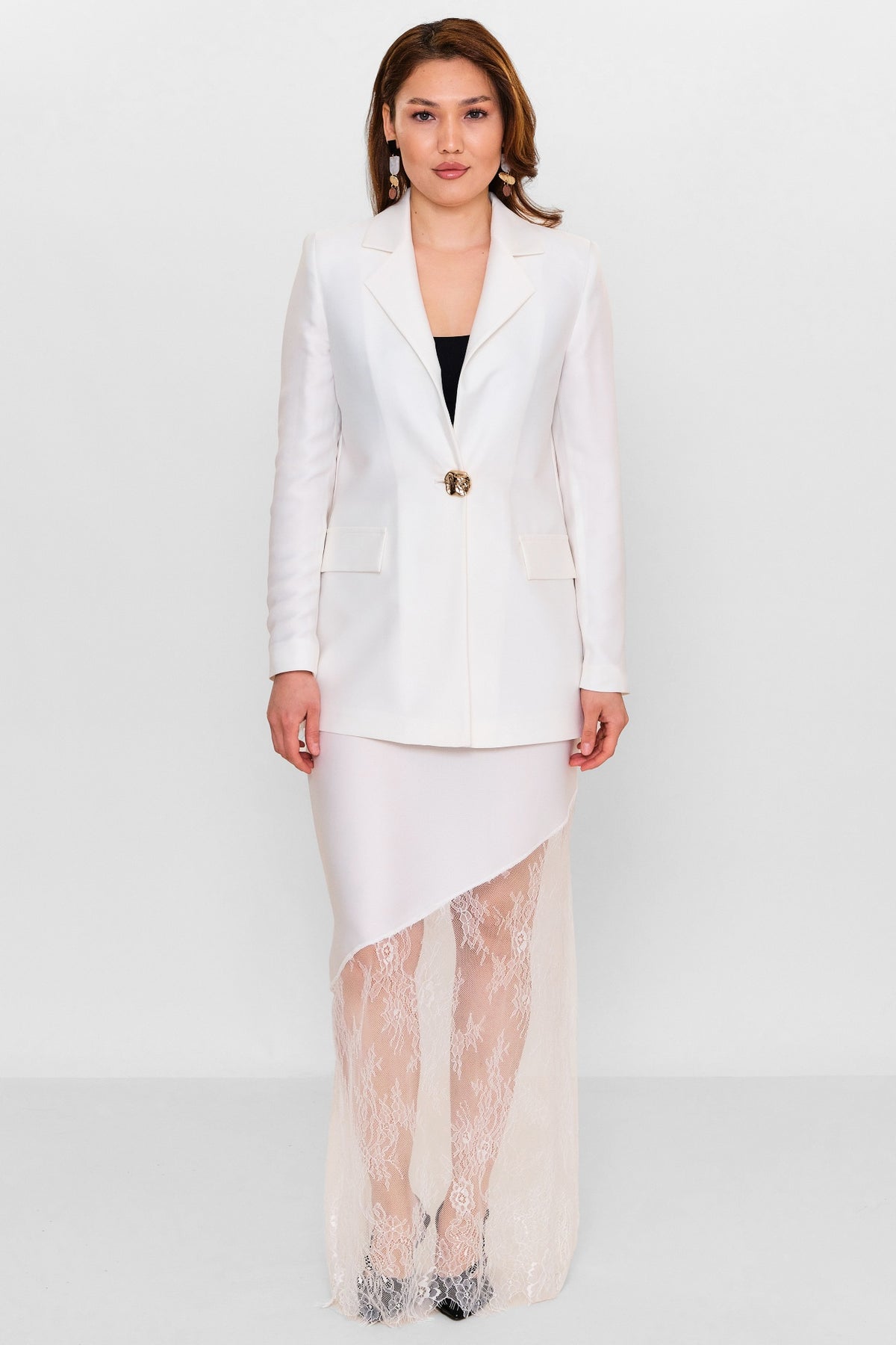 Fi̇more - Plus Size Jacket (FMR26Y5802-18) - 8690200141539