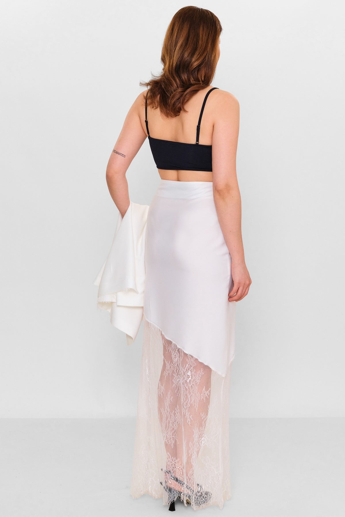Fimore - Plus Size Skirt (FMR26Y3049-18) - 8690200141546