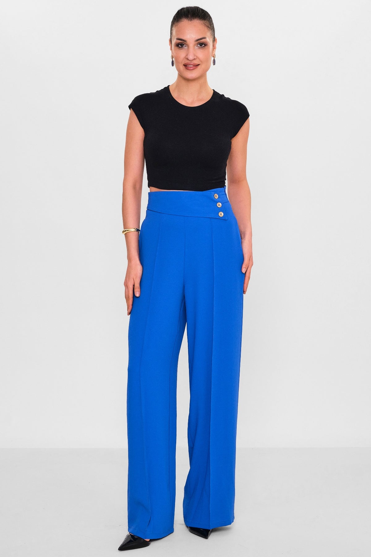 Zanzi - Plus Size Trousers (ZNZ26Y20711506) - 8690200141676