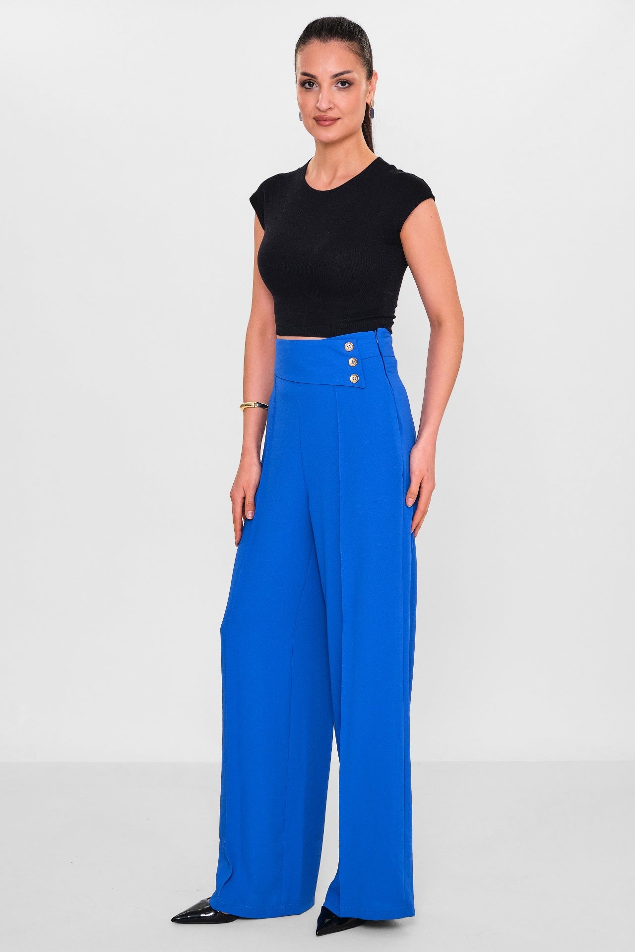 Zanzi - Plus Size Trousers (ZNZ26Y20711506) - 8690200141676