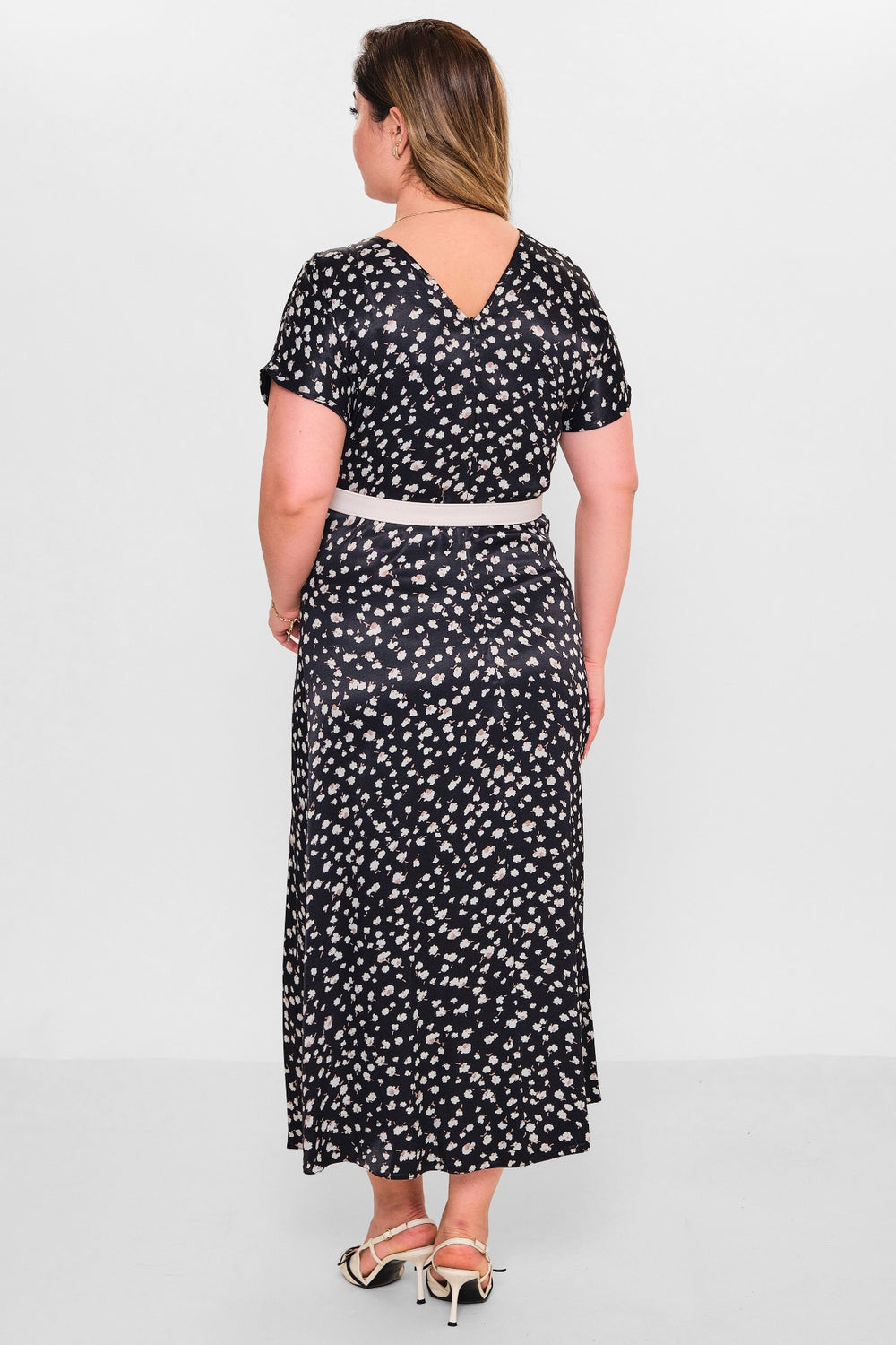 Dress port - Plus Size Dress (DSP26Y5716) - 8690200141812