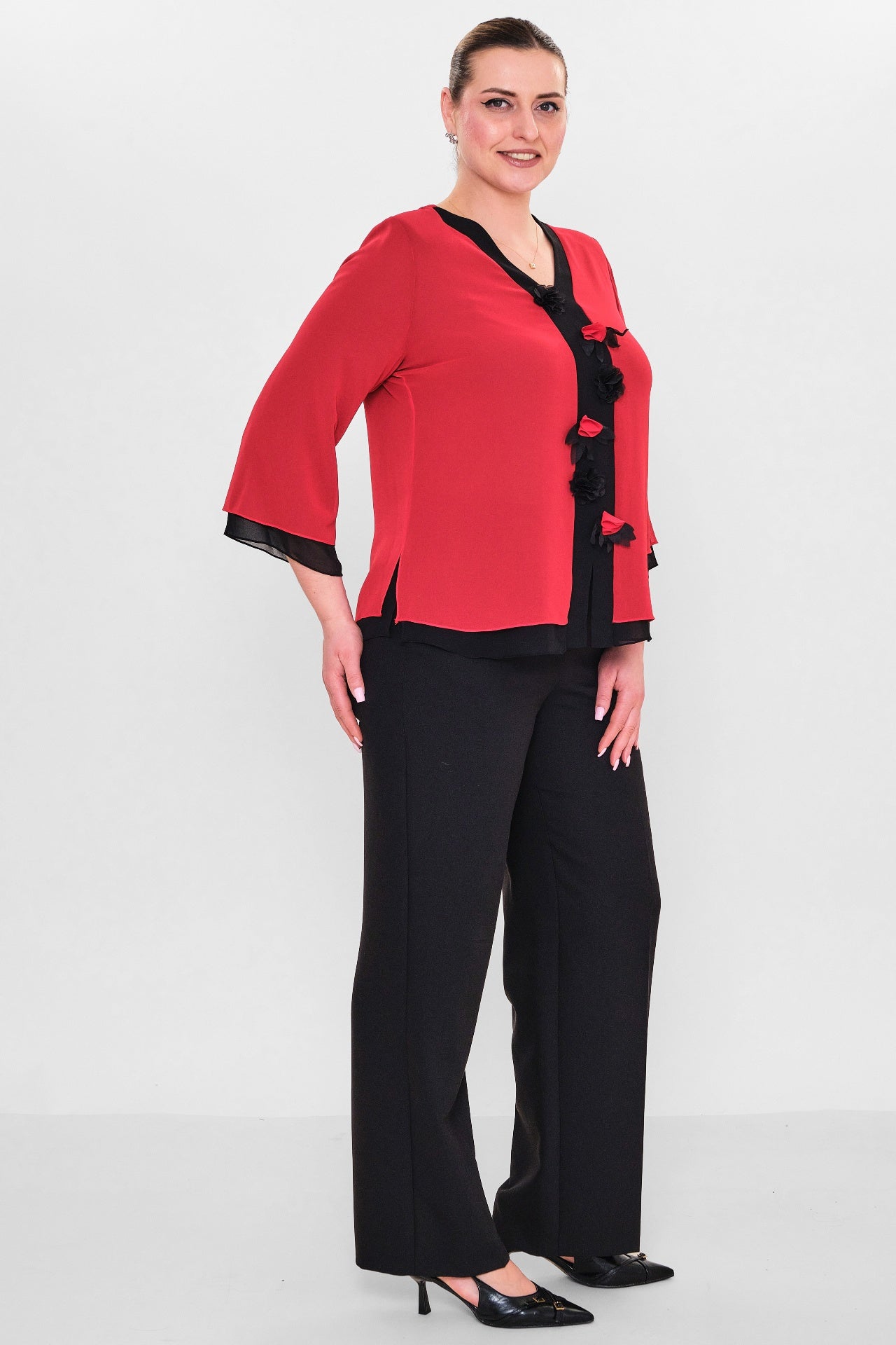 Kifayet - Plus Size Evening dress (KFY26Y18707-20) - 8690200141874
