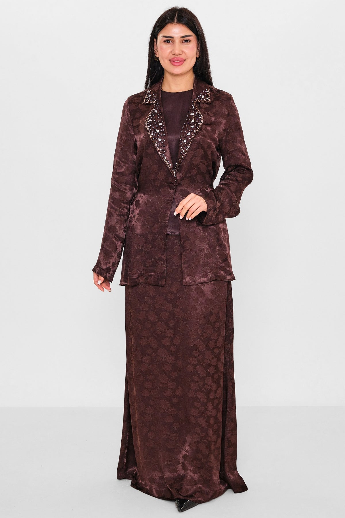 Nupel line - Plus Size Suit (NPL26Y9142) - 8690200141942