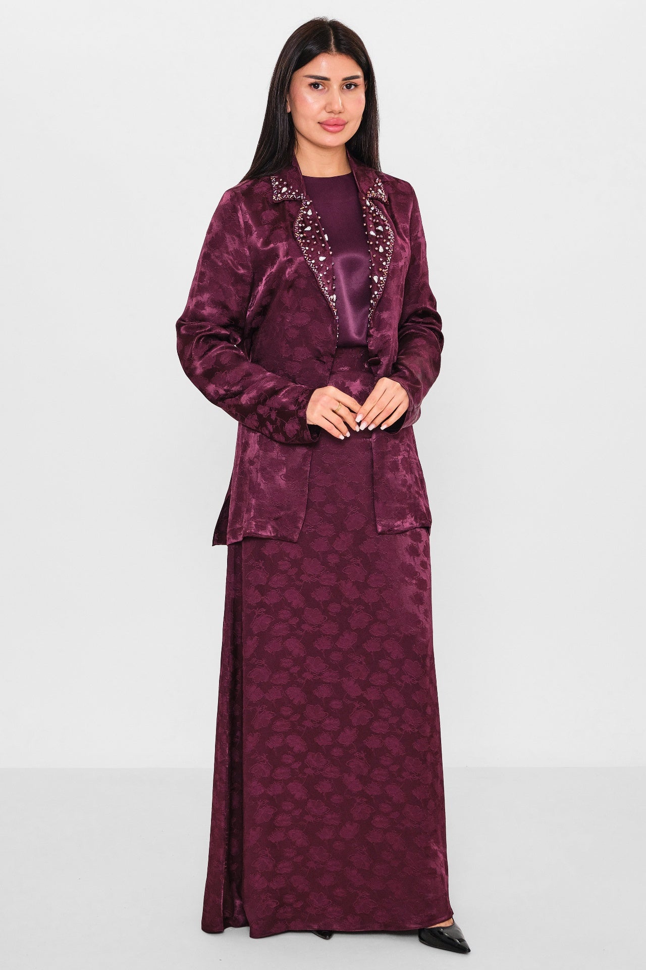 Nupel line - Plus Size Suit (NPL26Y9142) - 8690200141959