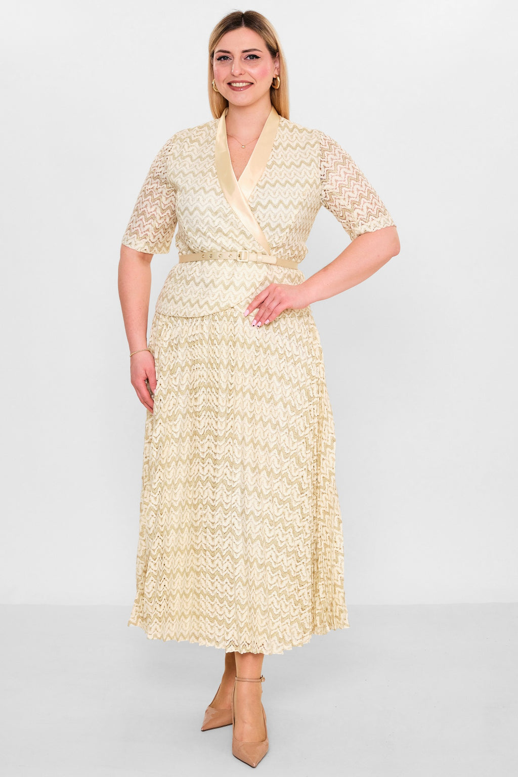 Myraang - Plus Size Suit (MRG26Y08-8460) - 8690200141973