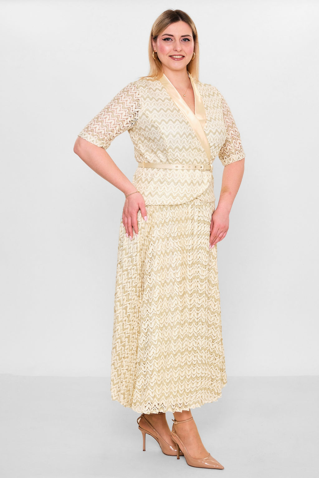 Myraang - Plus Size Suit (MRG26Y08-8460) - 8690200141973