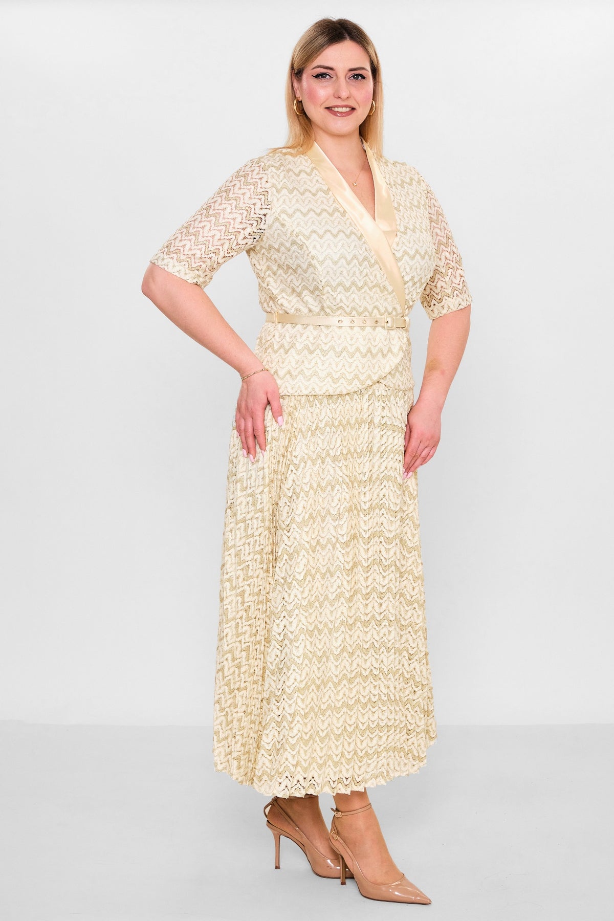 Myraang - Plus Size Suit (MRG26Y08-8460) - 8690200141973