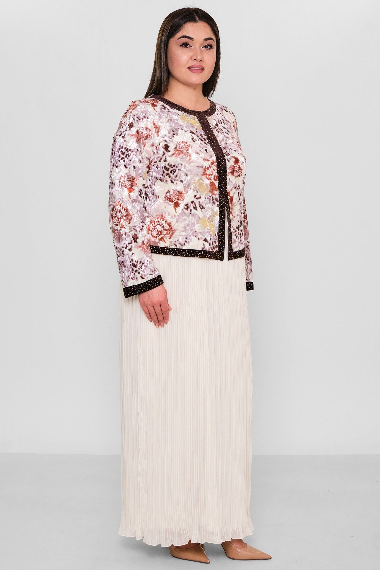 Ksas - Plus Size Dress (KSAS32402) - 8690200142031