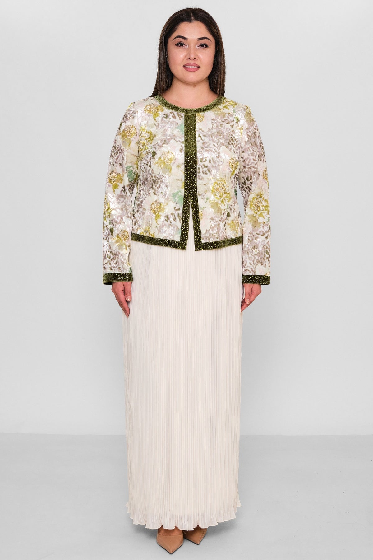 Ksas - Plus Size Dress (KSAS32402) - 8690200142048