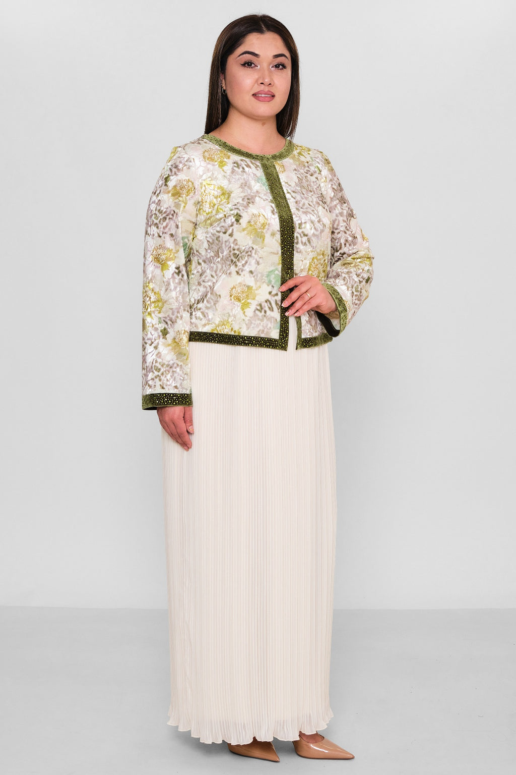Ksas - Plus Size Dress (KSAS32402) - 8690200142048