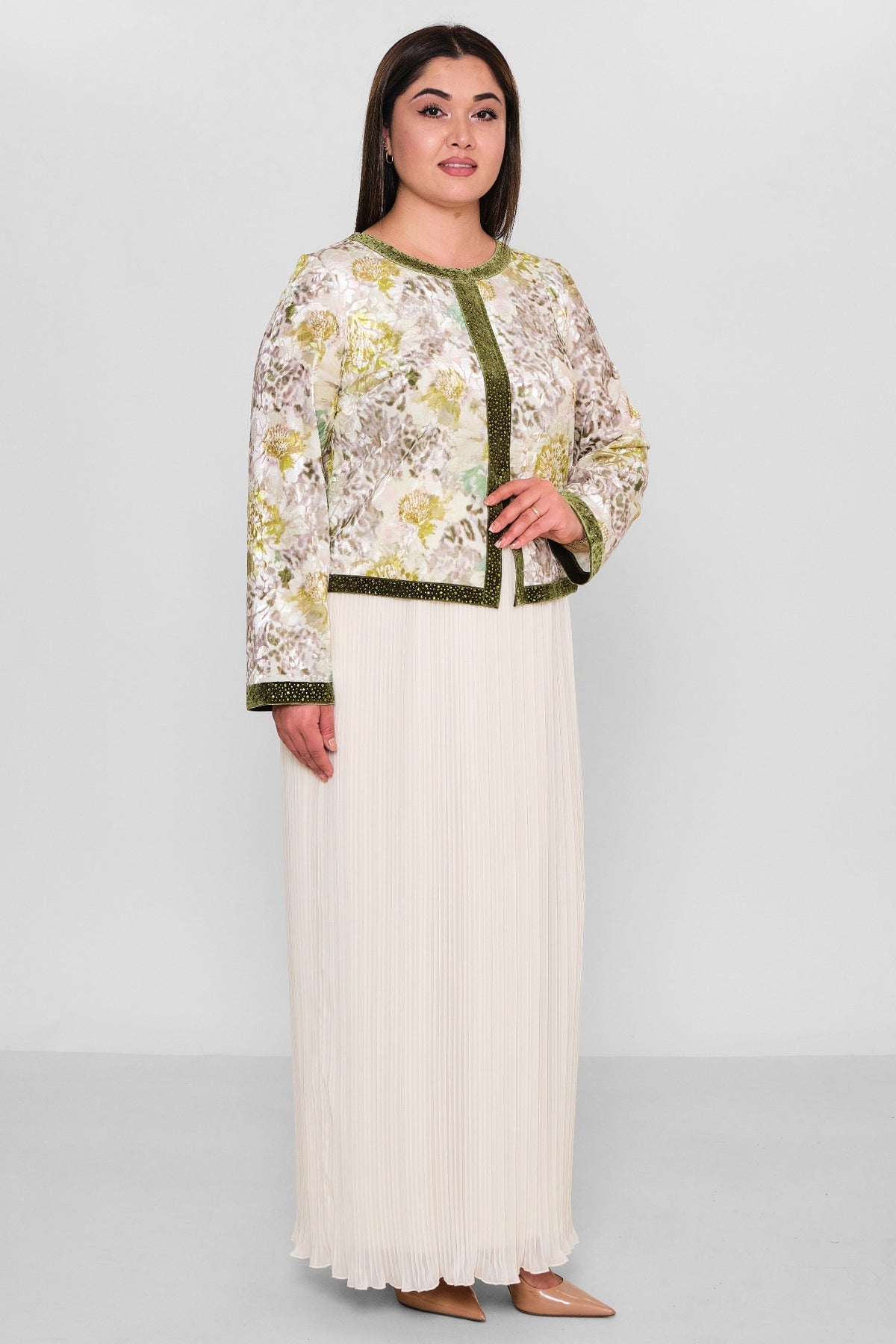 Ksas - Plus Size Dress (KSAS32402) - 8690200142048