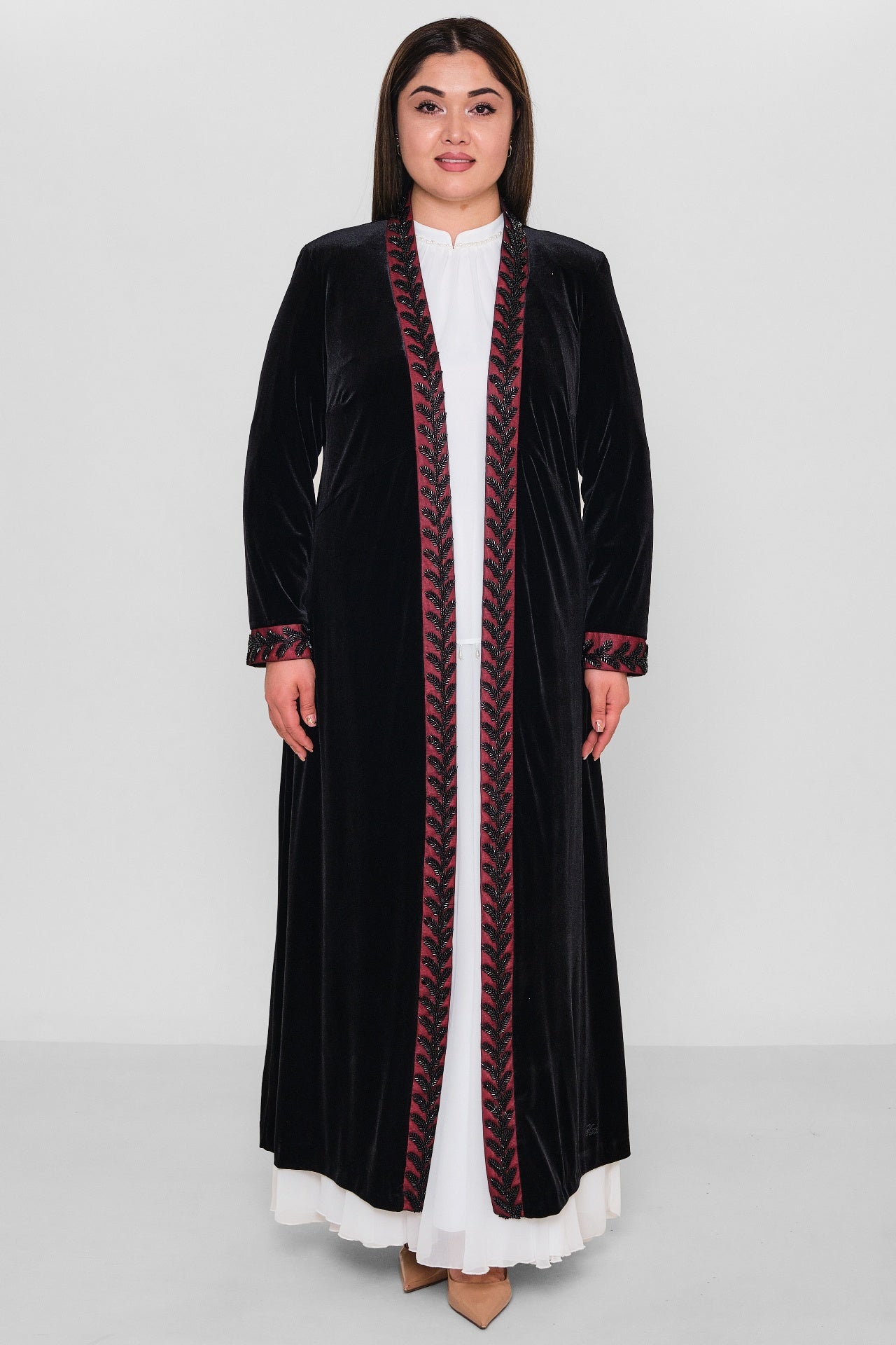 Ksas - Plus Size Cardigan (KSAS4202) - 8690200142062