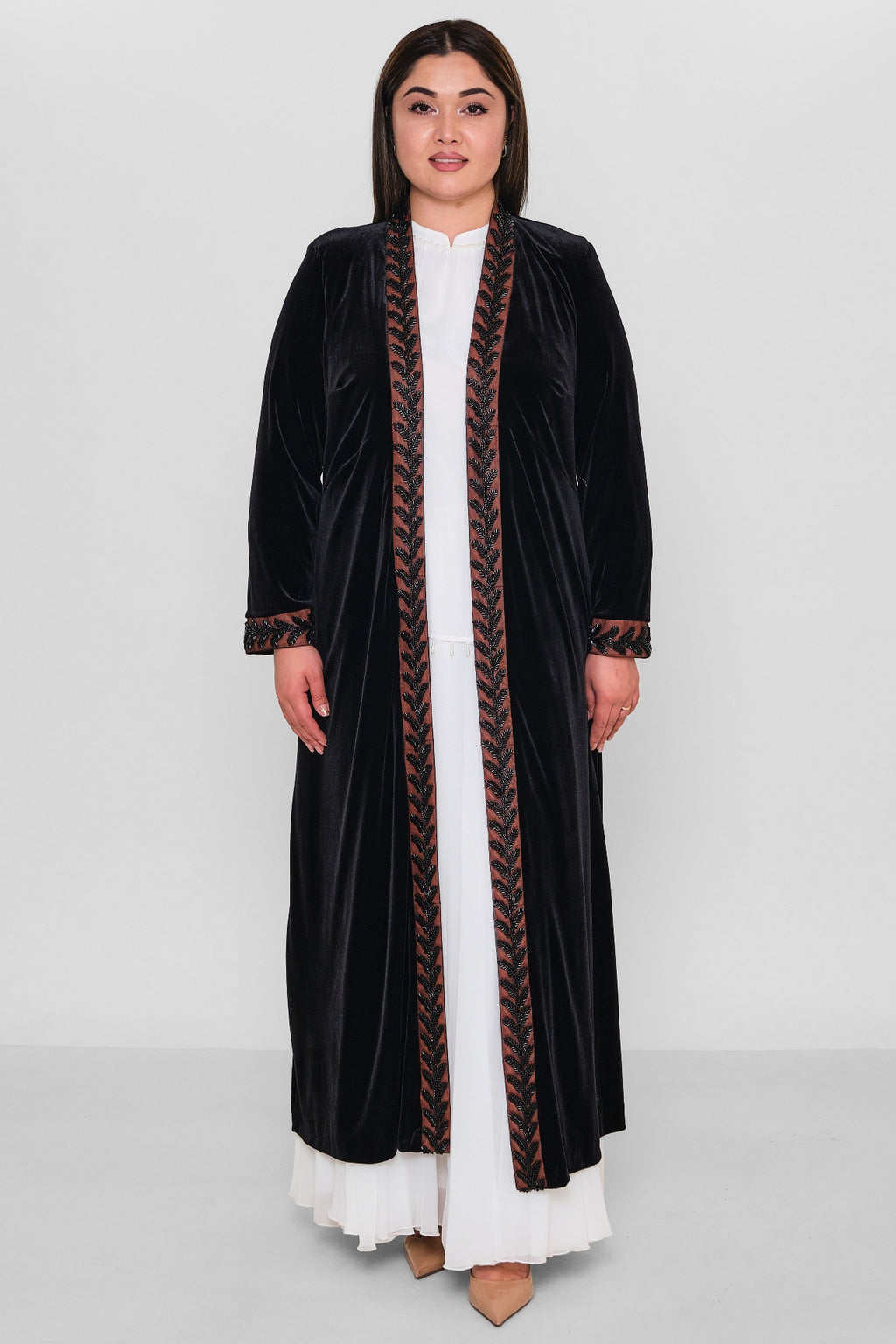 Ksas - Plus Size Cardigan (KSAS4202) - 8690200142079