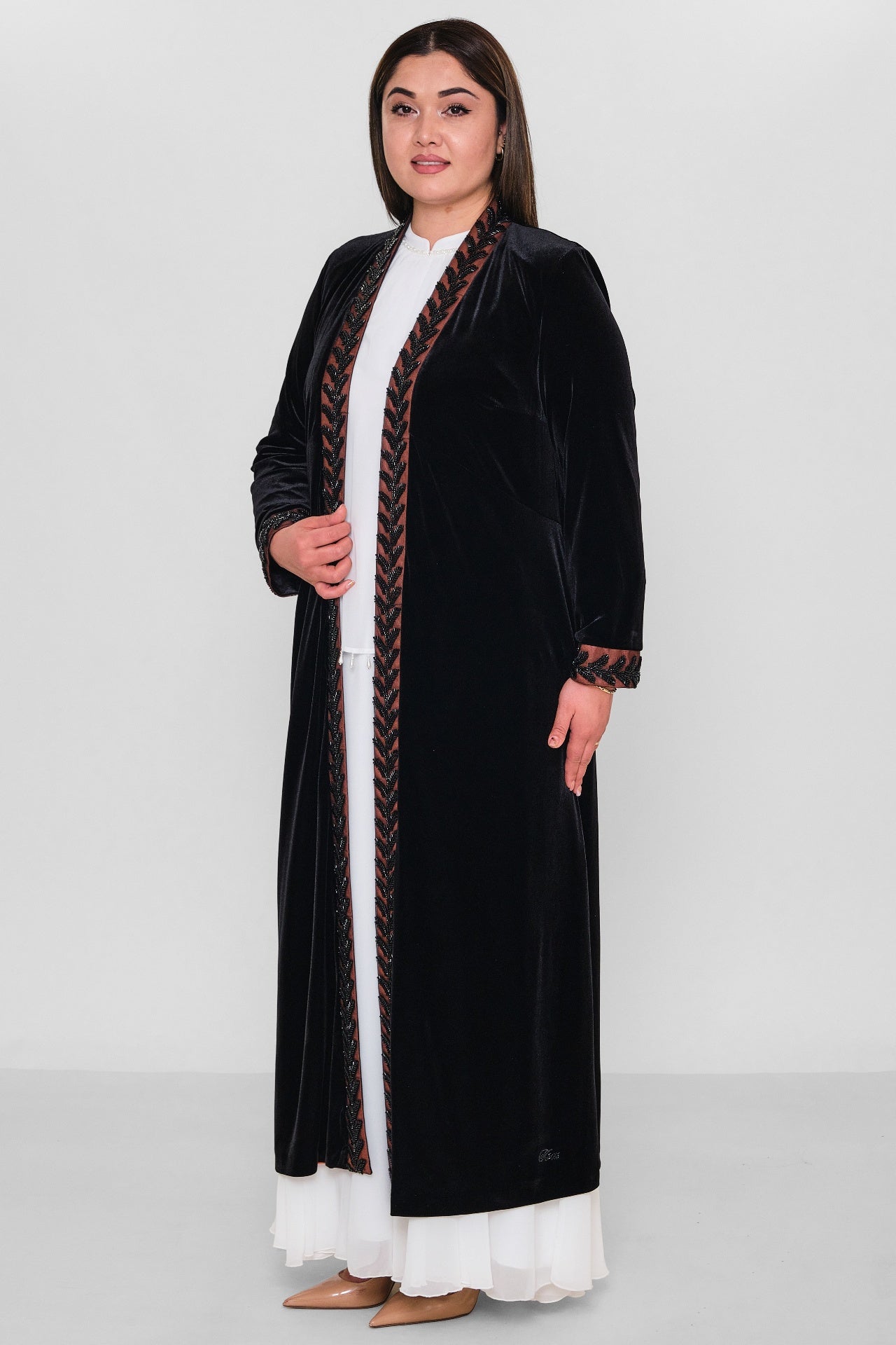 Ksas - Plus Size Cardigan (KSAS4202) - 8690200142079