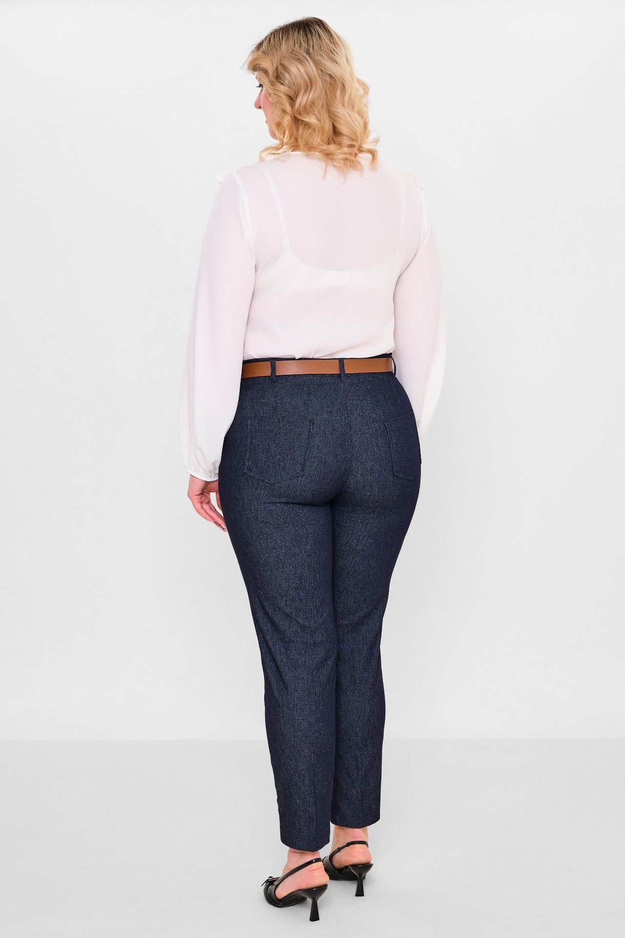Devatex - Plus Size Trousers (DVT3086-249-42-48B) - 8690200142116