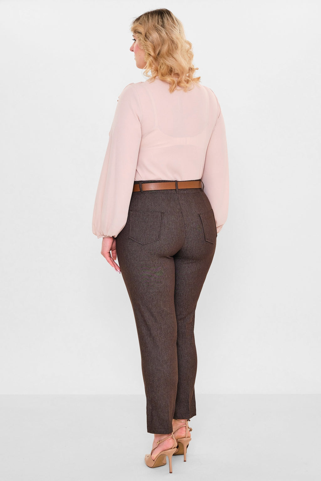 Devatex - Plus Size Trousers (DVT3086-249-42-48B) - 8690200142123
