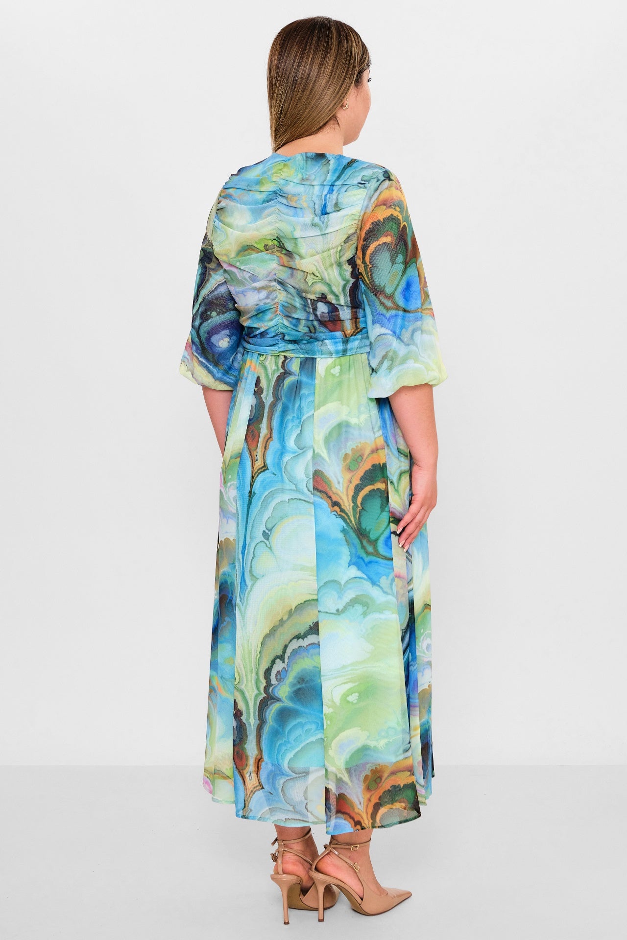 Gumanize - Plus Size Dress (GMZ2024-508-7073) - 8690200142130