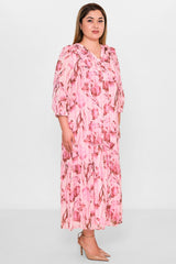 Gumanize - Plus Size Dress (GMZ2025-1136-7694) - 8690200142147