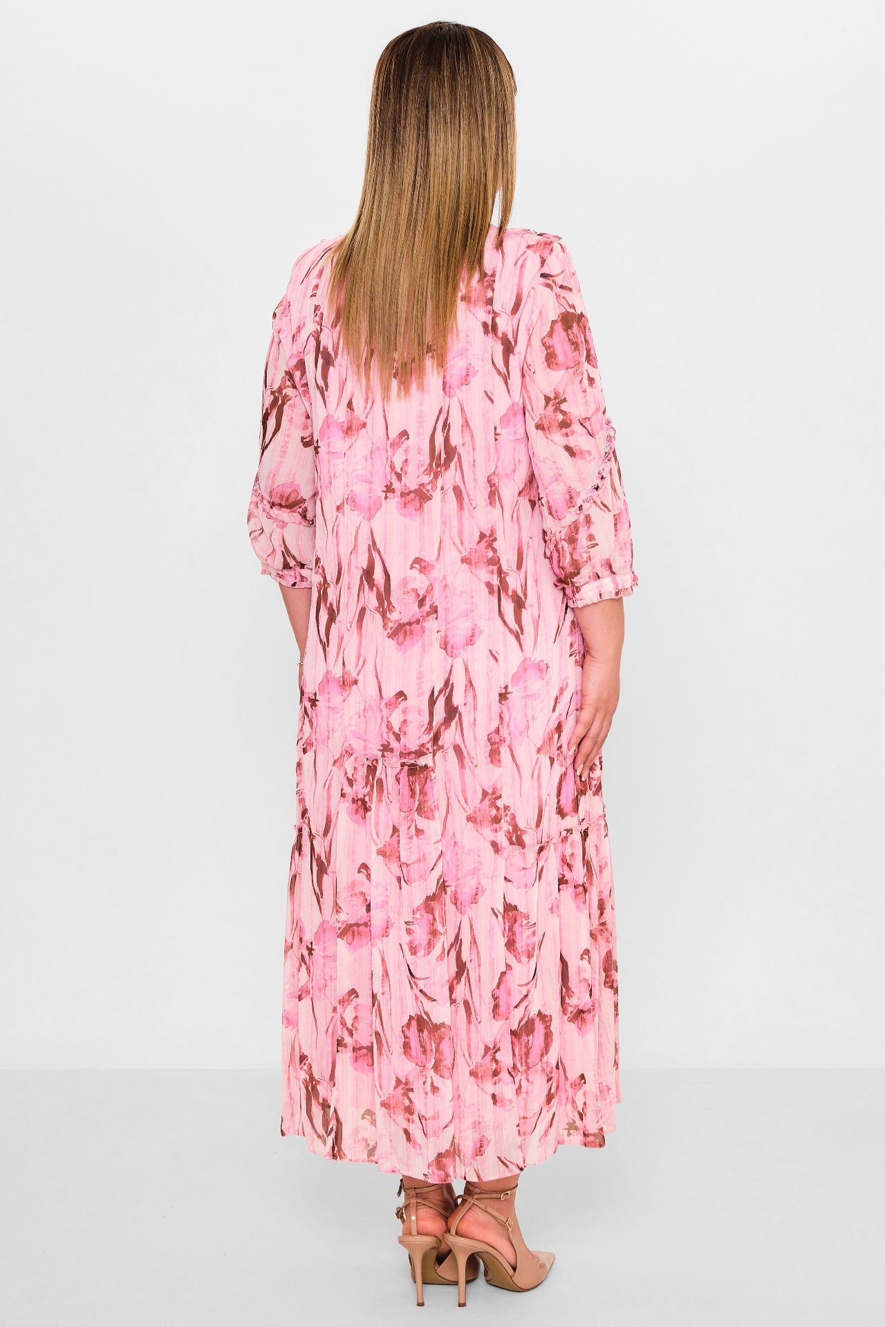 Gumanize - Plus Size Dress (GMZ2025-1136-7694) - 8690200142147