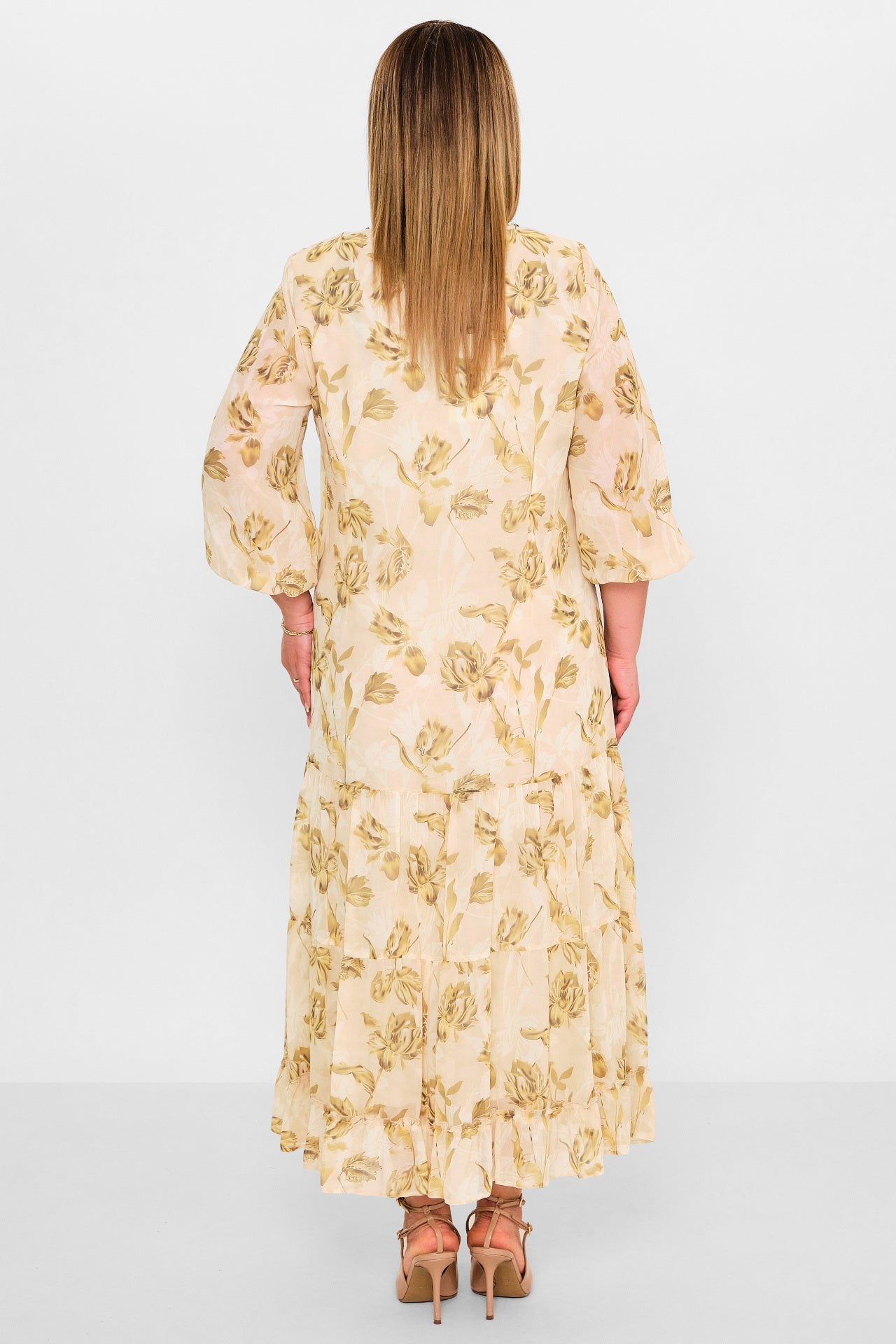 Gumanize - Plus Size Dress (GMZ2025-1178-7596) - 8690200142154