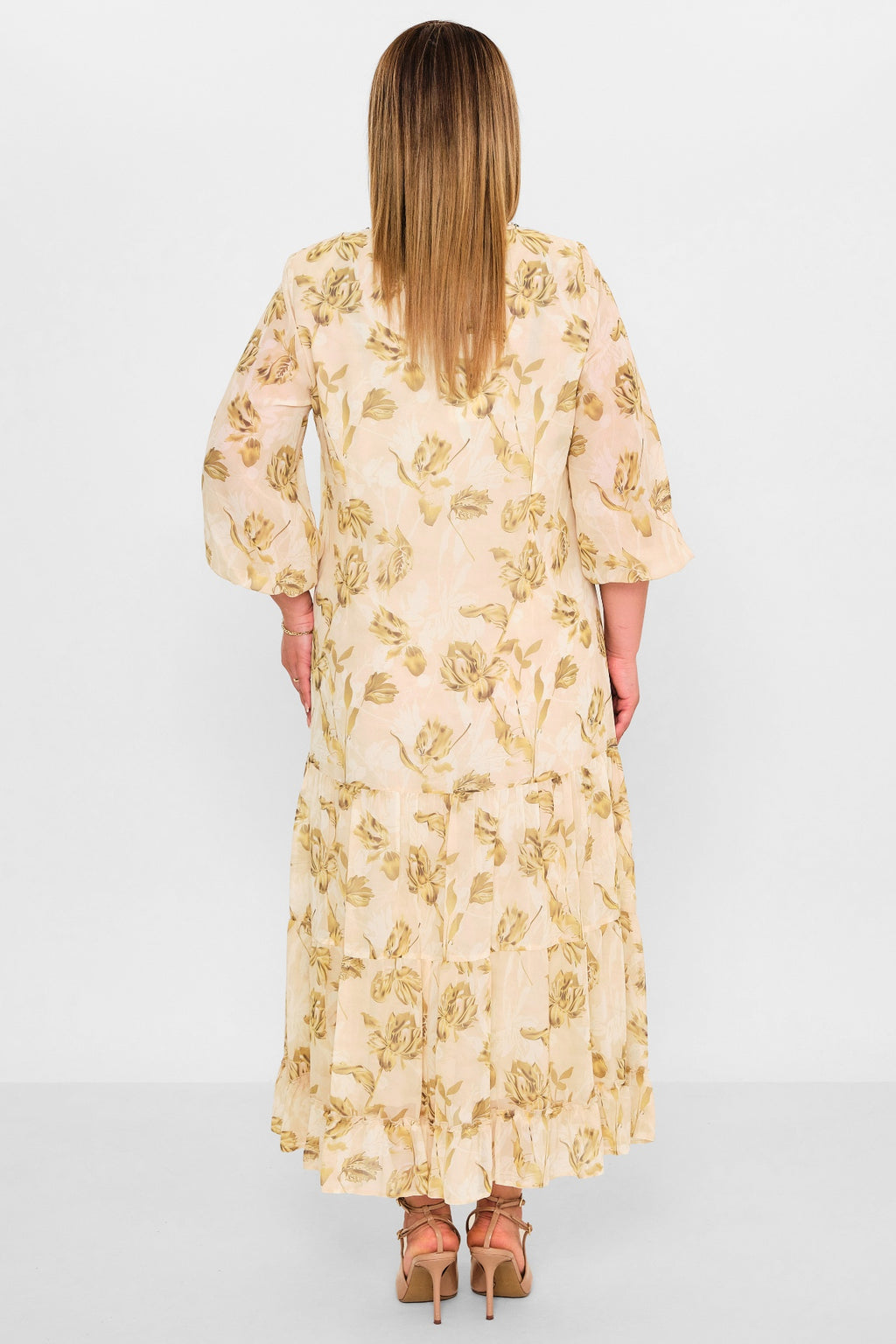 Gumanize - Plus Size Dress (GMZ2025-1178-7596) - 8690200142154