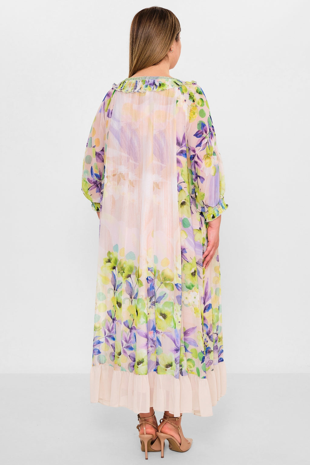 Gumanize - Plus Size Dress (GMZ2025-761-7143) - 8690200142178