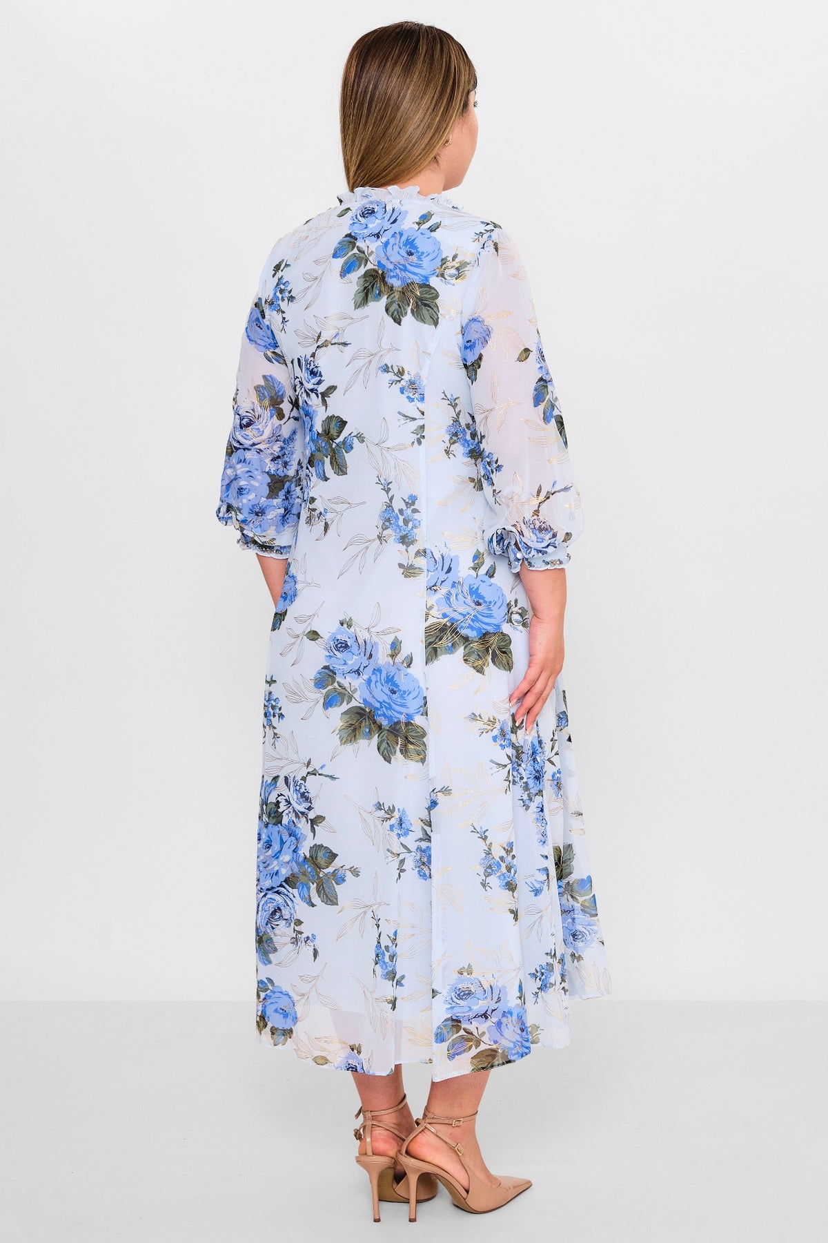 Gumanize - Plus Size Dress (GMZ2025-830-7562) - 8690200142192
